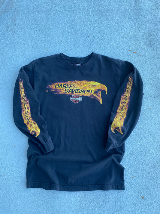 screaming Eagle Harley long sleeve size medium shirt