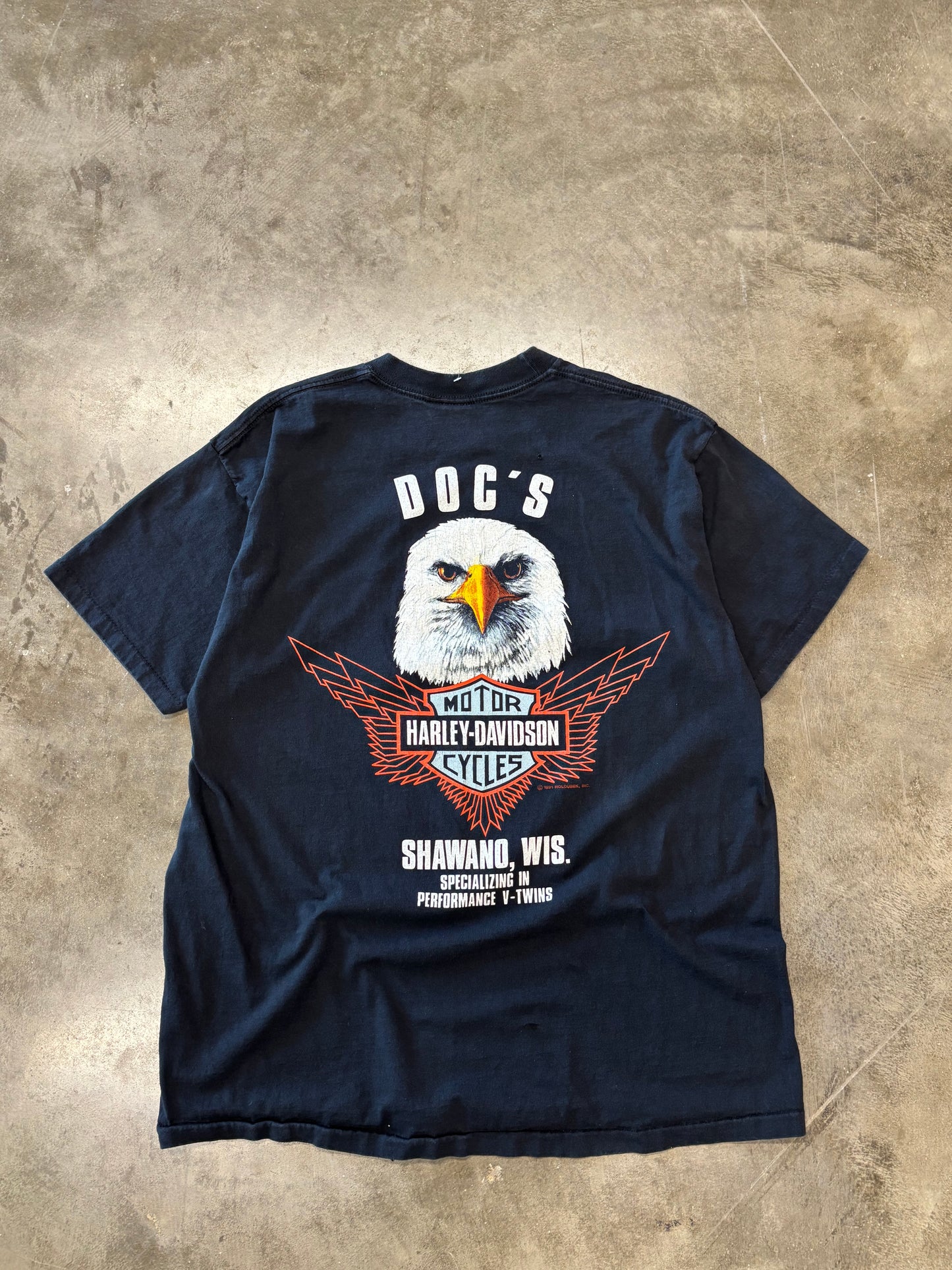 Vintage Harley Eagle shirt size extra large