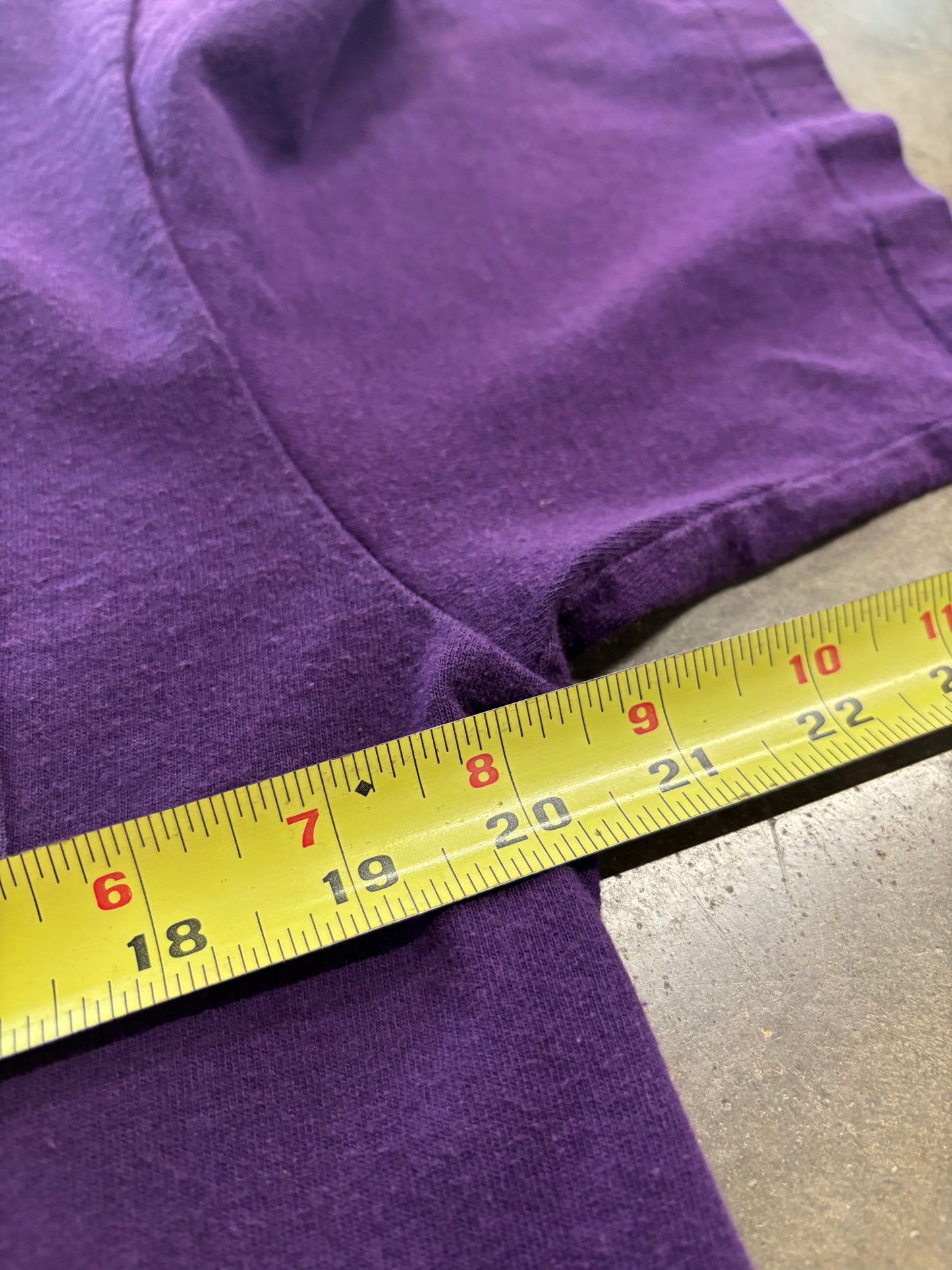 Vintage Bike Week Purple Chrome pocket shirt size large