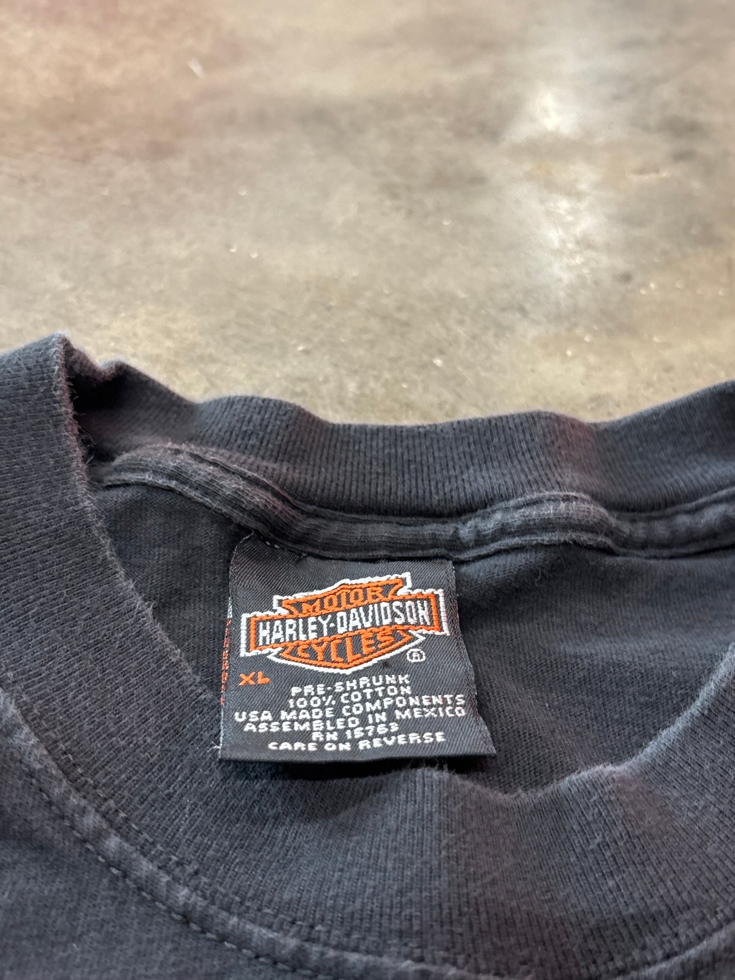 Vintage Harley Davidson rising flame shirt size xl