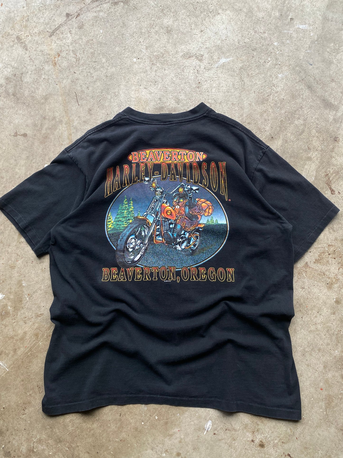 Vintage Harley Davidson Proud Riders shirt size extra large