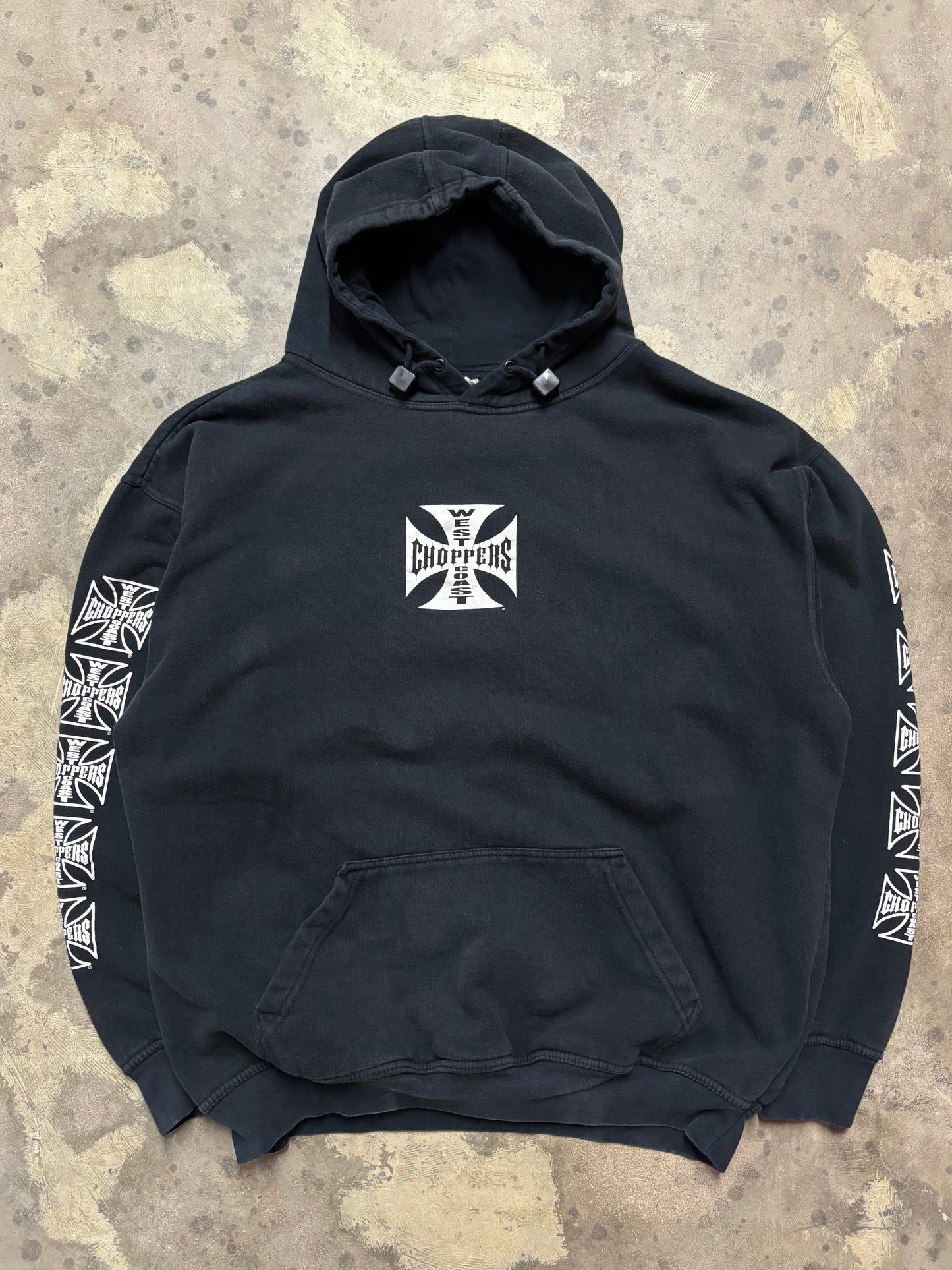 Vintage West Coast Choppers Hoodie size XXL