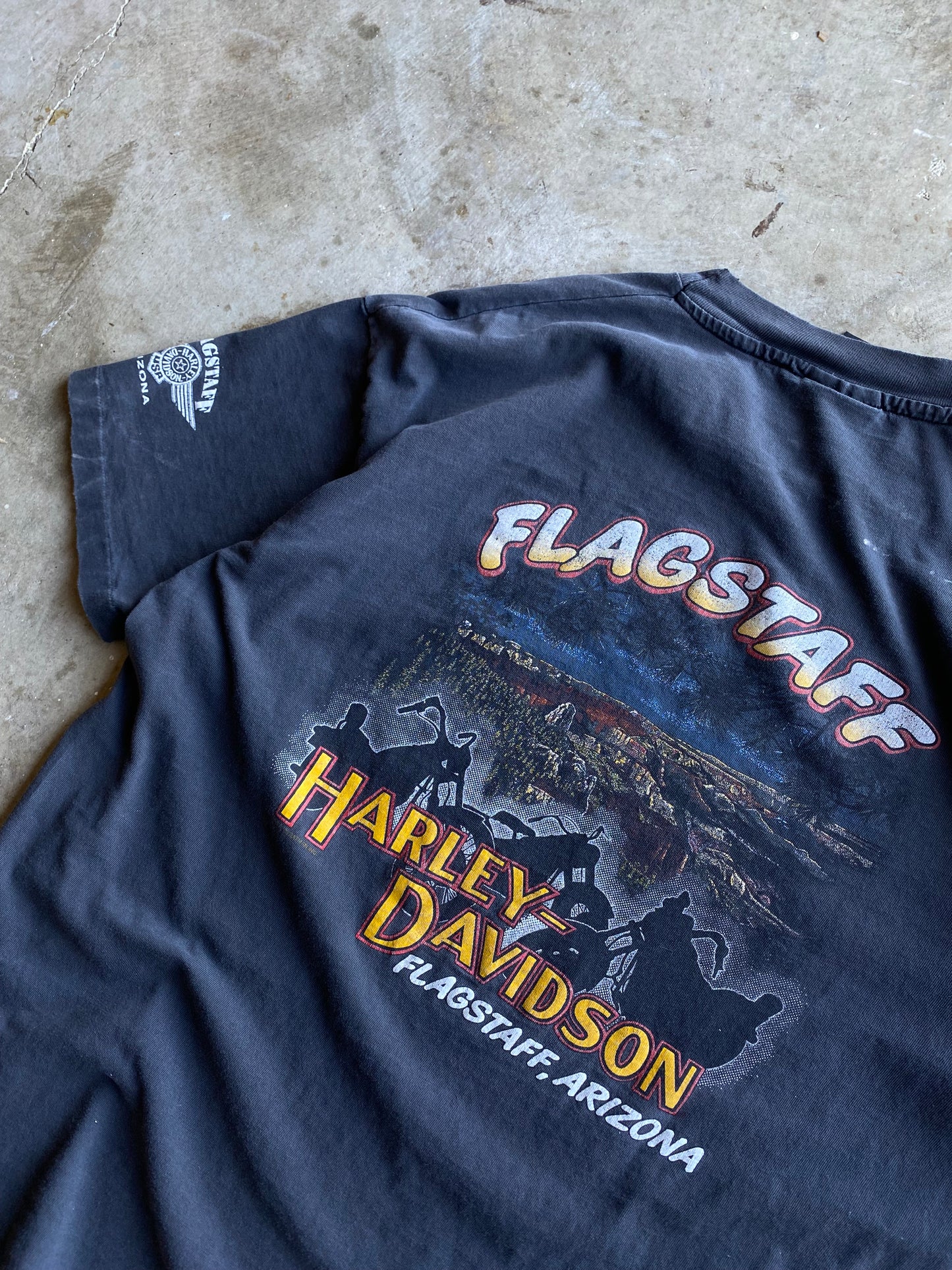 Vintage Harley Davidson Purple lightning shirt size extra large