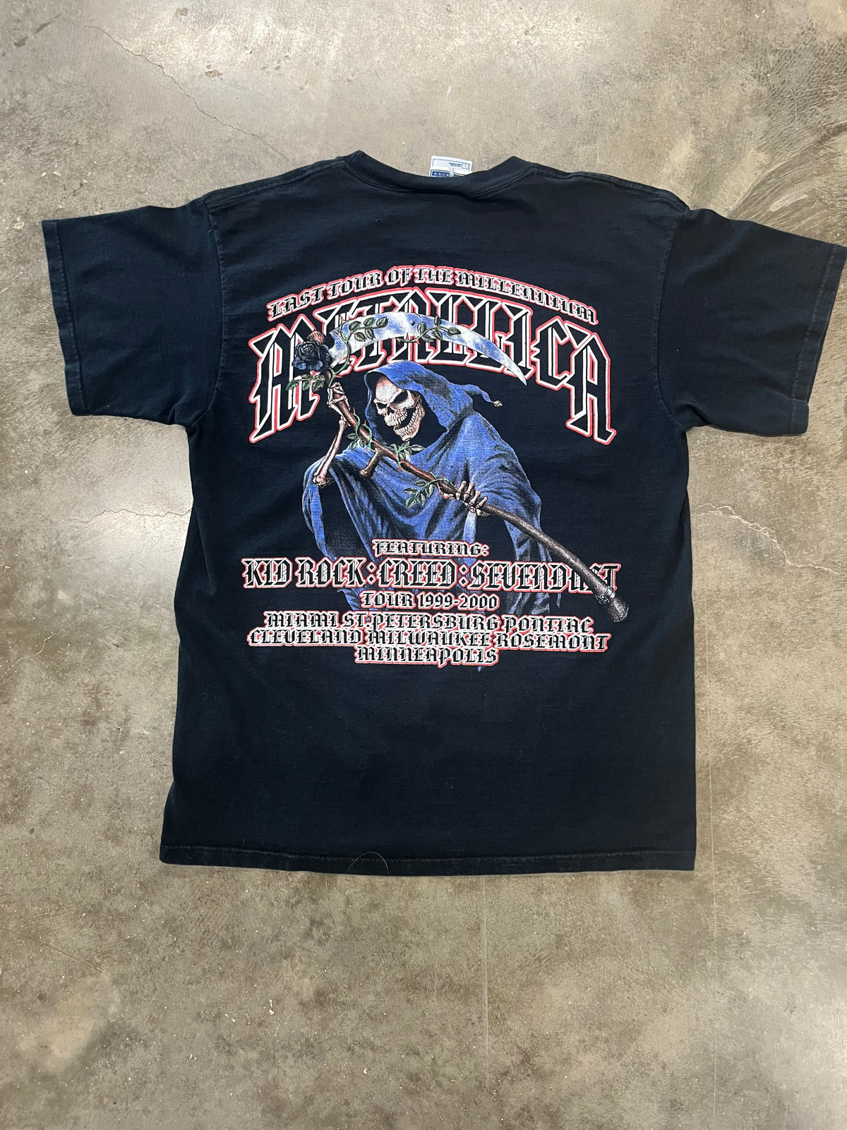 Vintage Metallica shirt size large