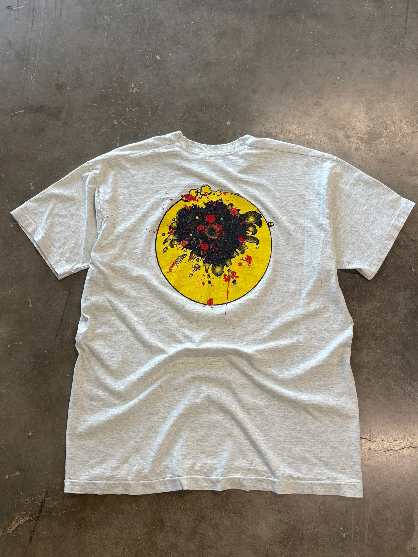 Vintage Smiley Face headshot shirt size xl
