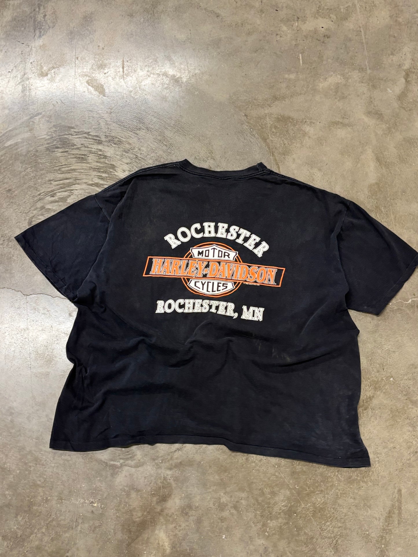 Vintage Harley Davidson loud pipes save lives shirt size xxl