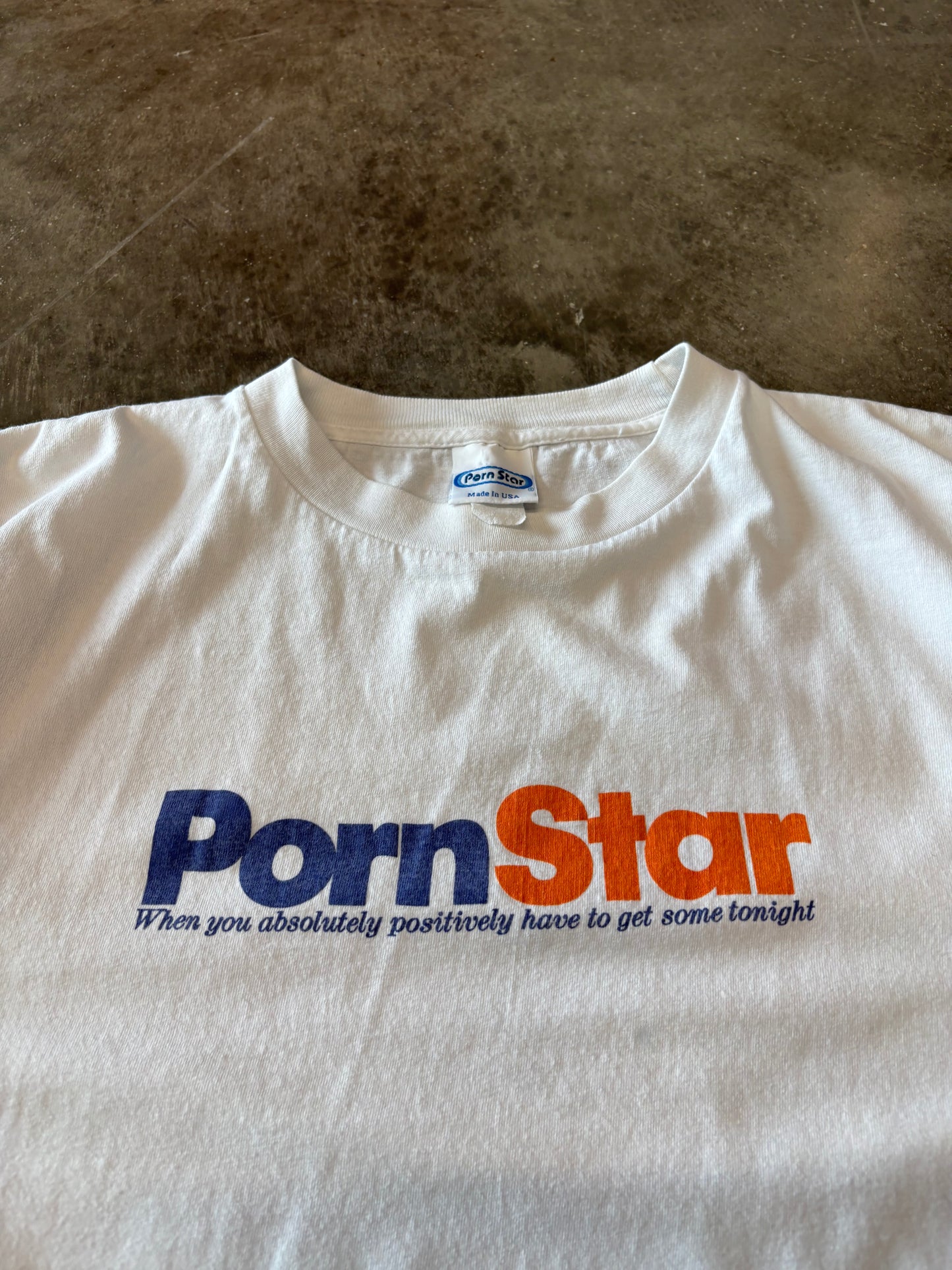 Vintage P*rnstar skate shirt size XL