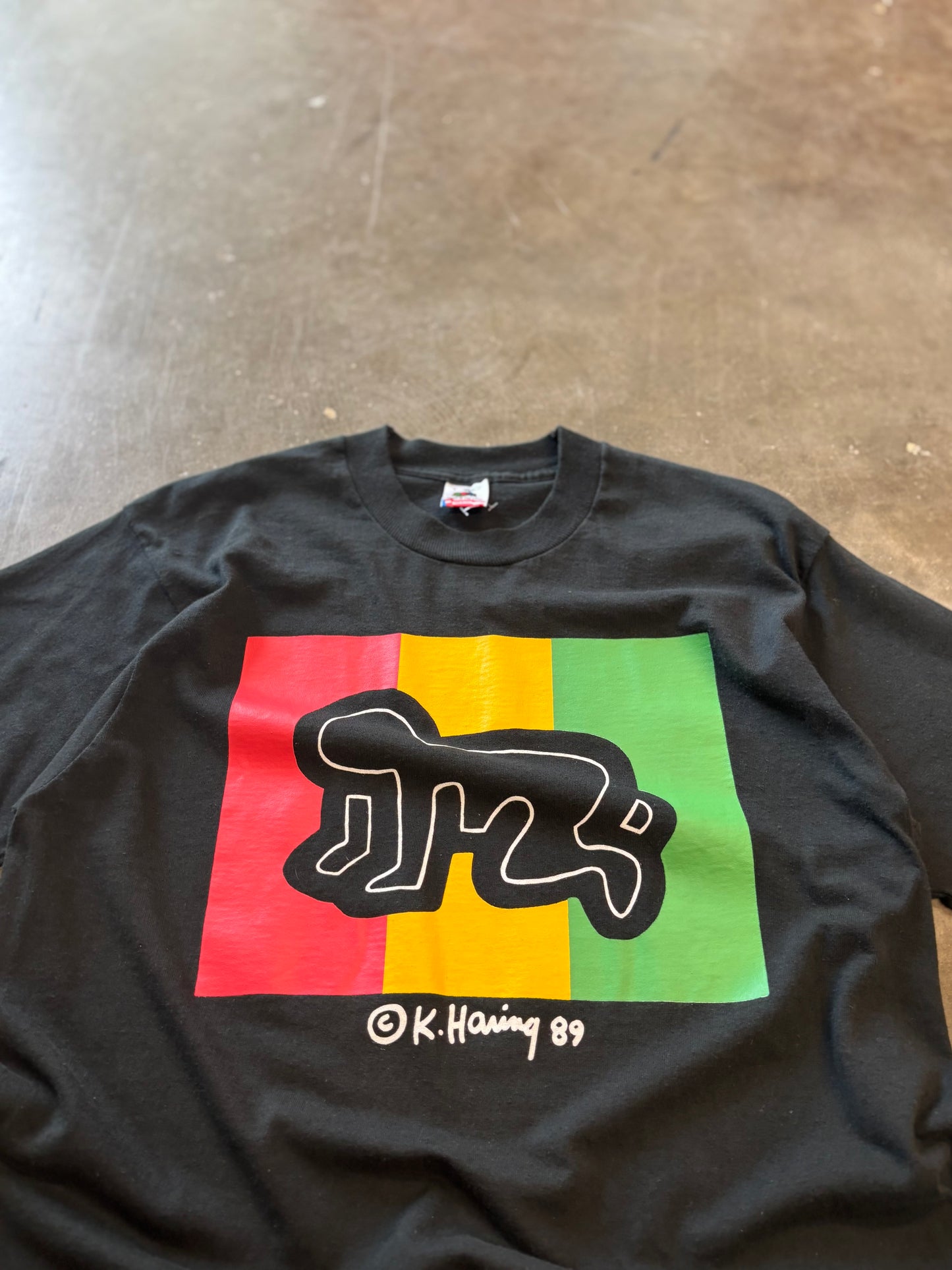 Vintage 80’s Keith Haring shirt size large