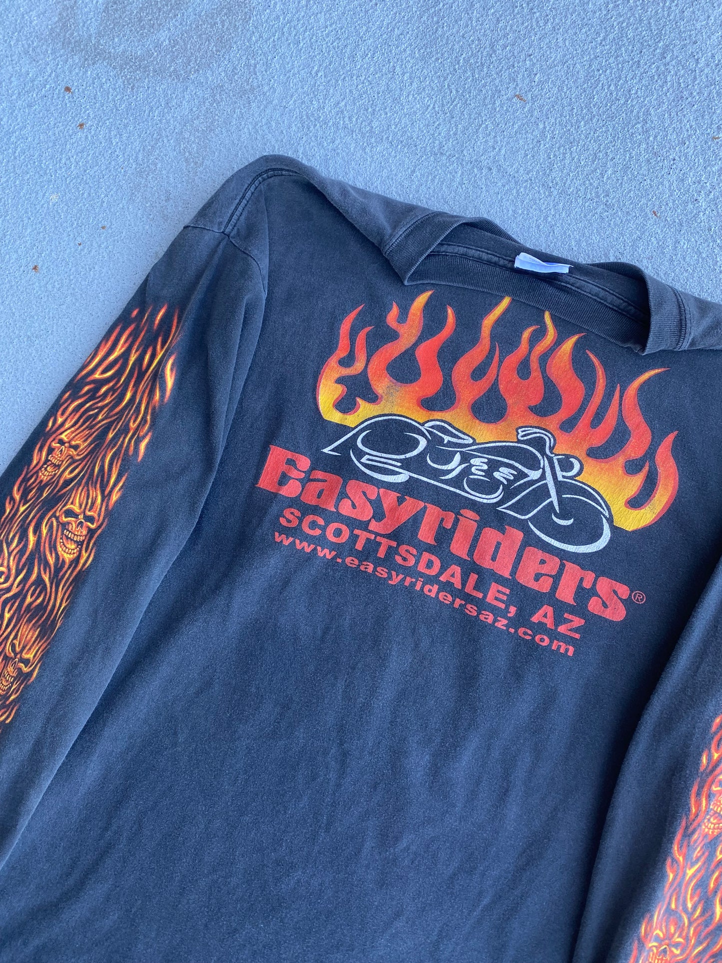 Vintage Easyriders Skulls Long sleeve size XL