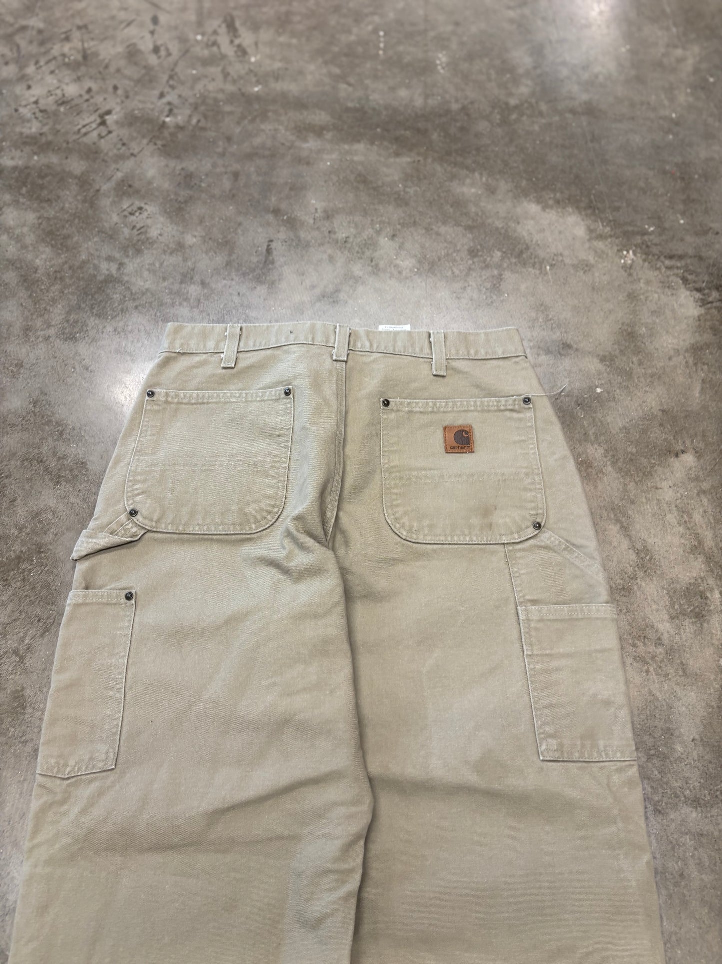 Beige carhartt double knees