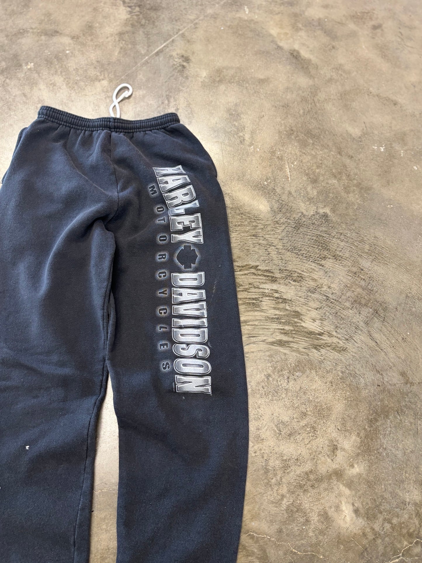 Vintage Chromed out Harley sweatpants