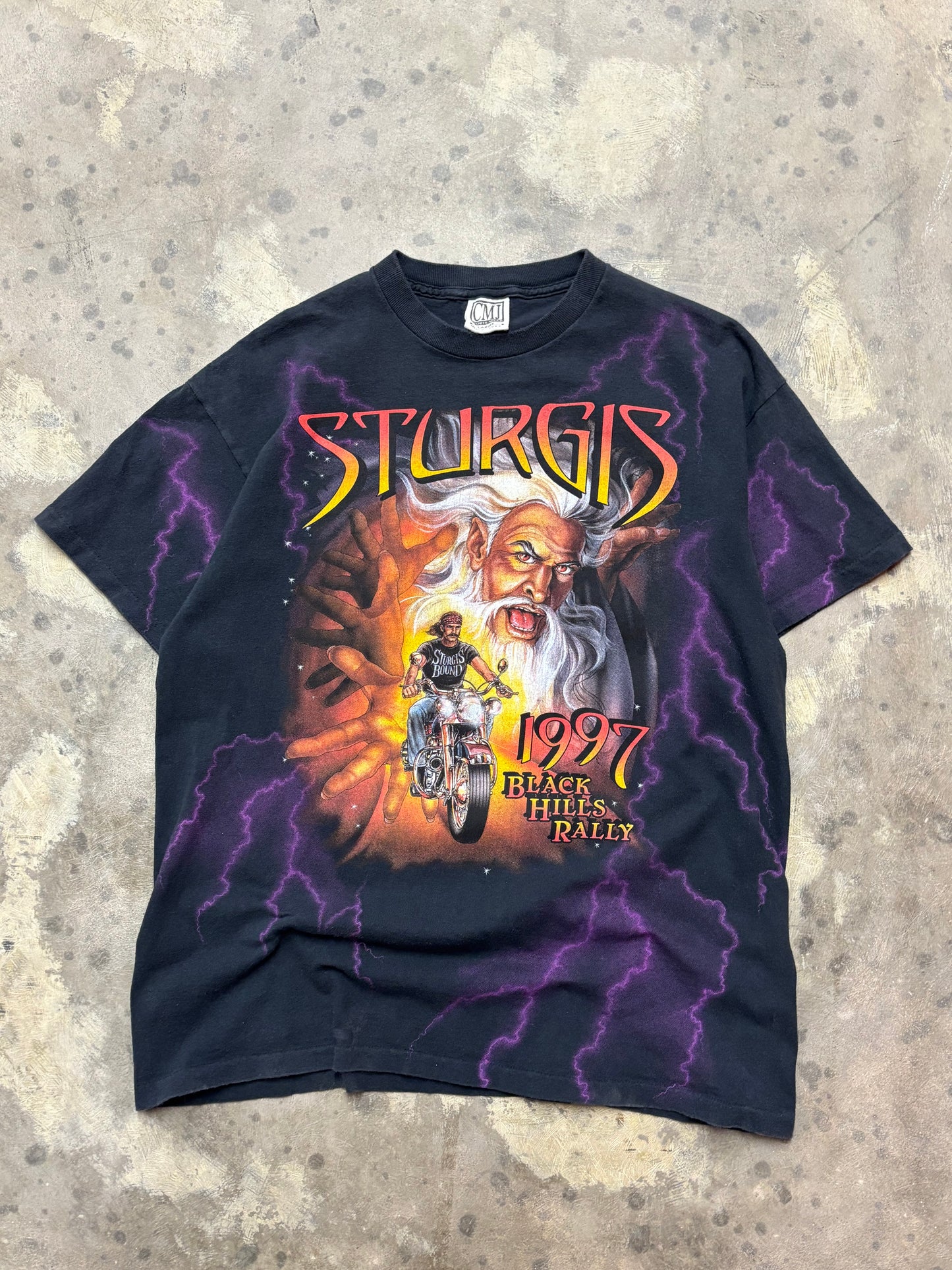 Vintage Sturgis 1997 Black Hills Rally shirt size large