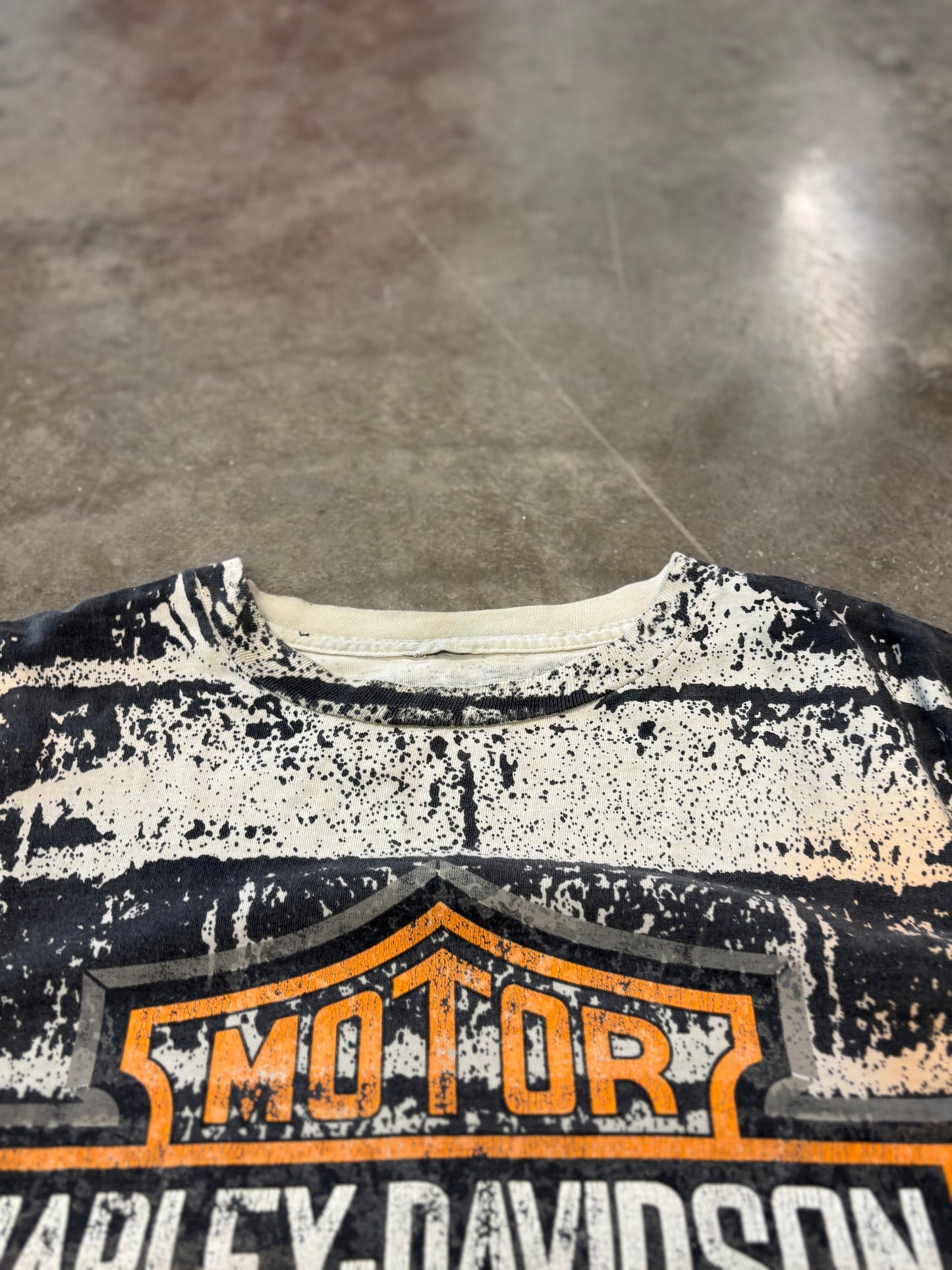 Vintage Harley Davidson brick AOP size XL