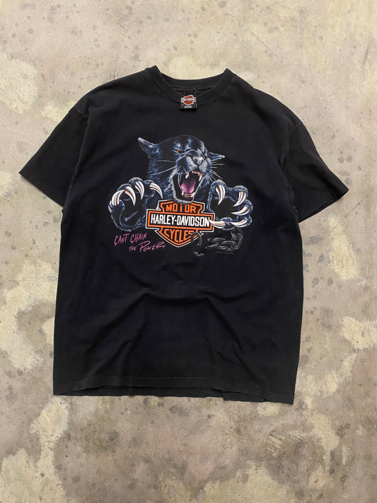 Vintage Harley Davidson candy chain the power shirt size extra large