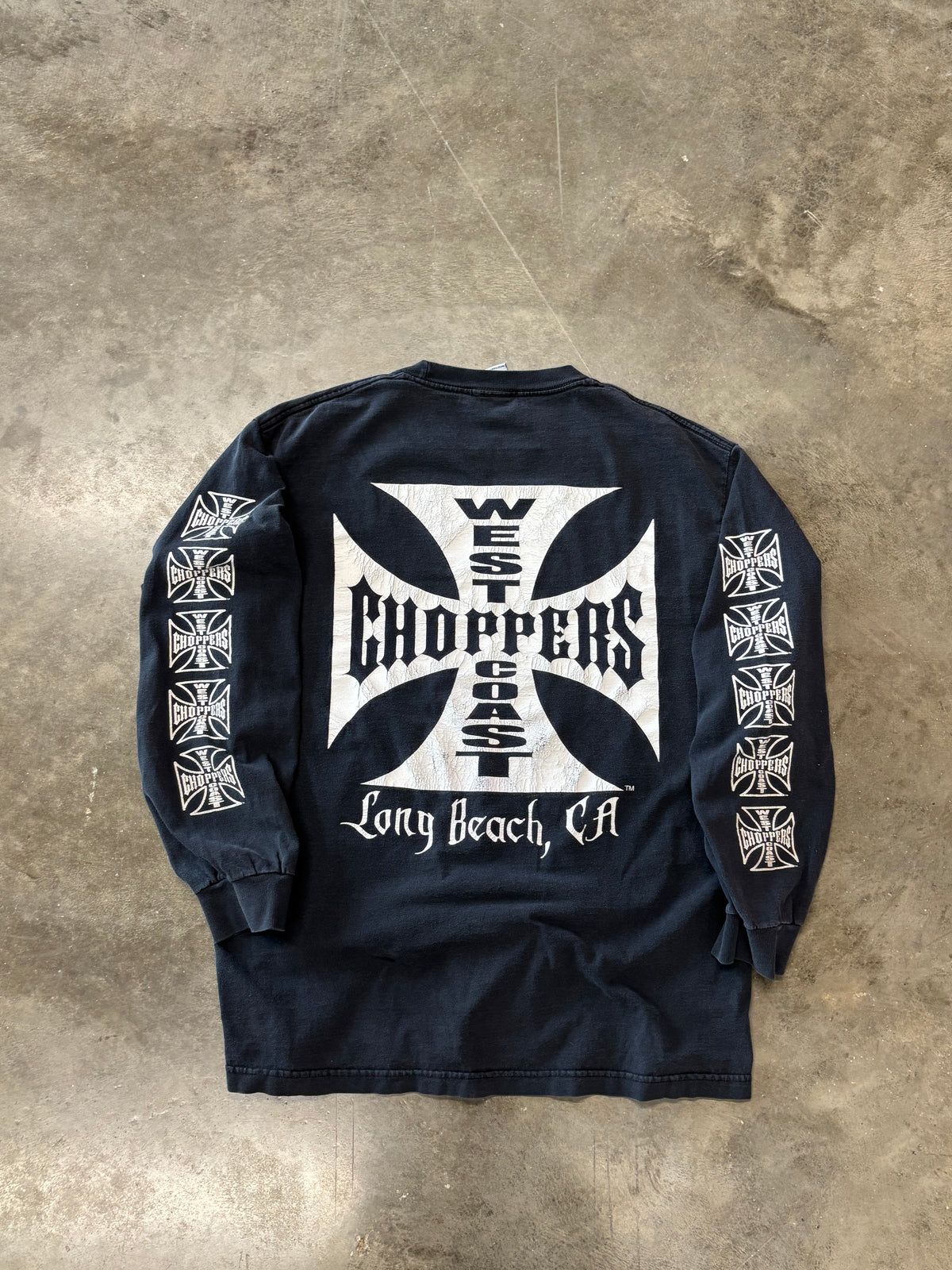Vintage west coast choppers long sleeve size large
