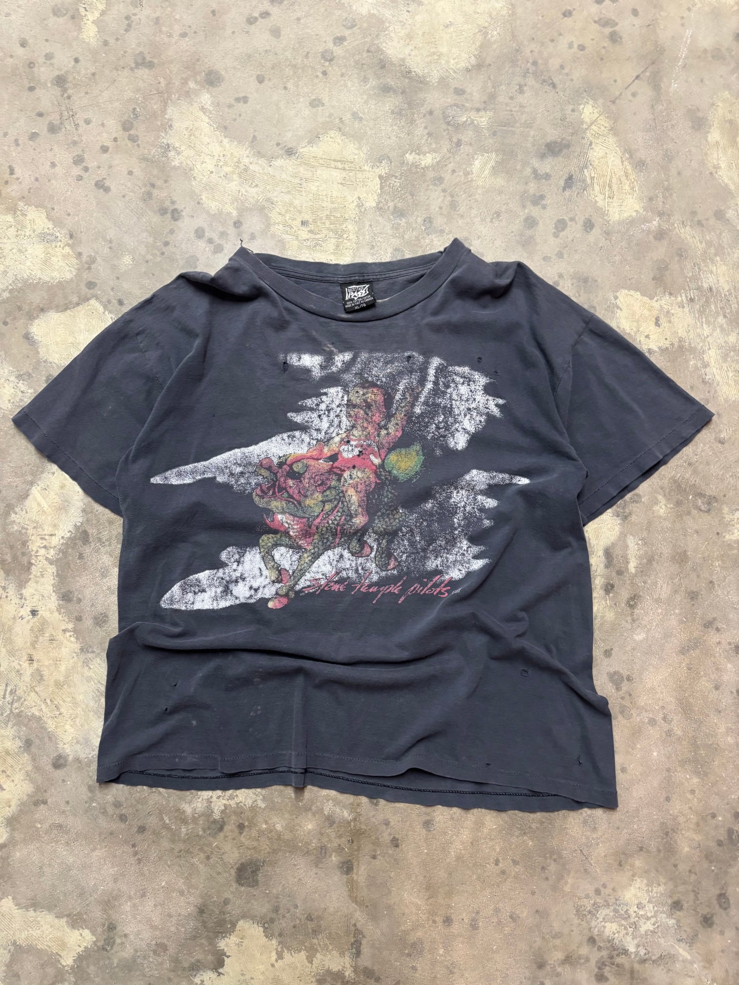 Vintage stone temple pilots 1994 tour shirt distressed XL