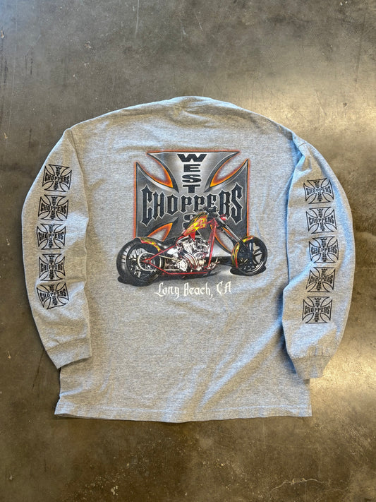 Vintage West Coast Choppers long sleeve size xl
