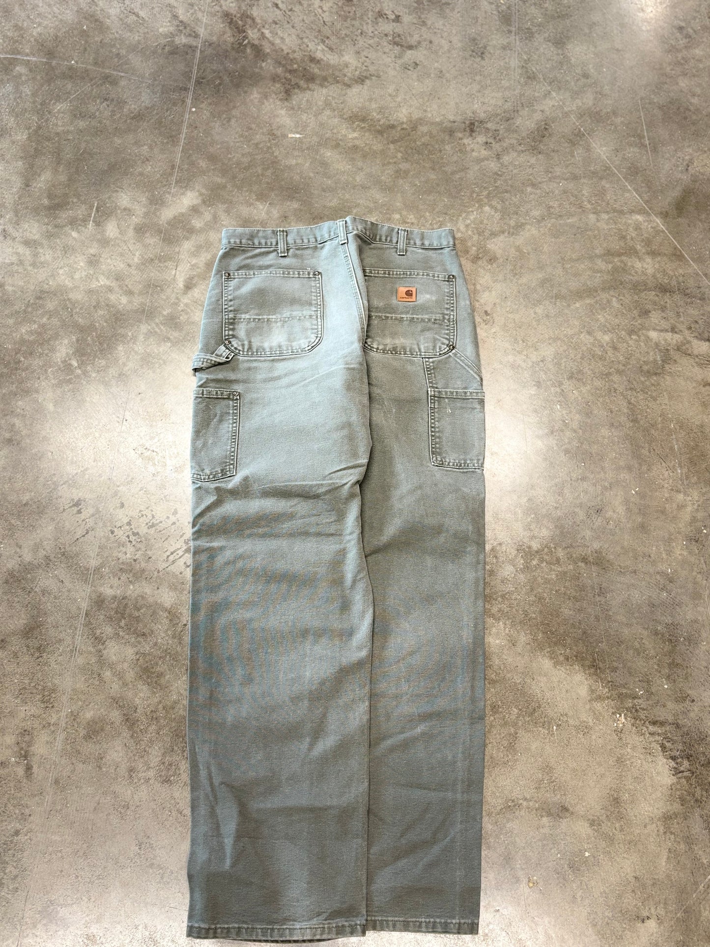 Green Carhartt Double knees