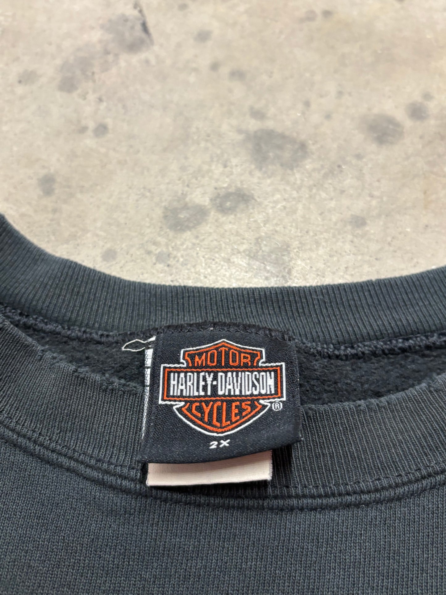 Vintage Harley Davidson Flame sweatshirt size XXL