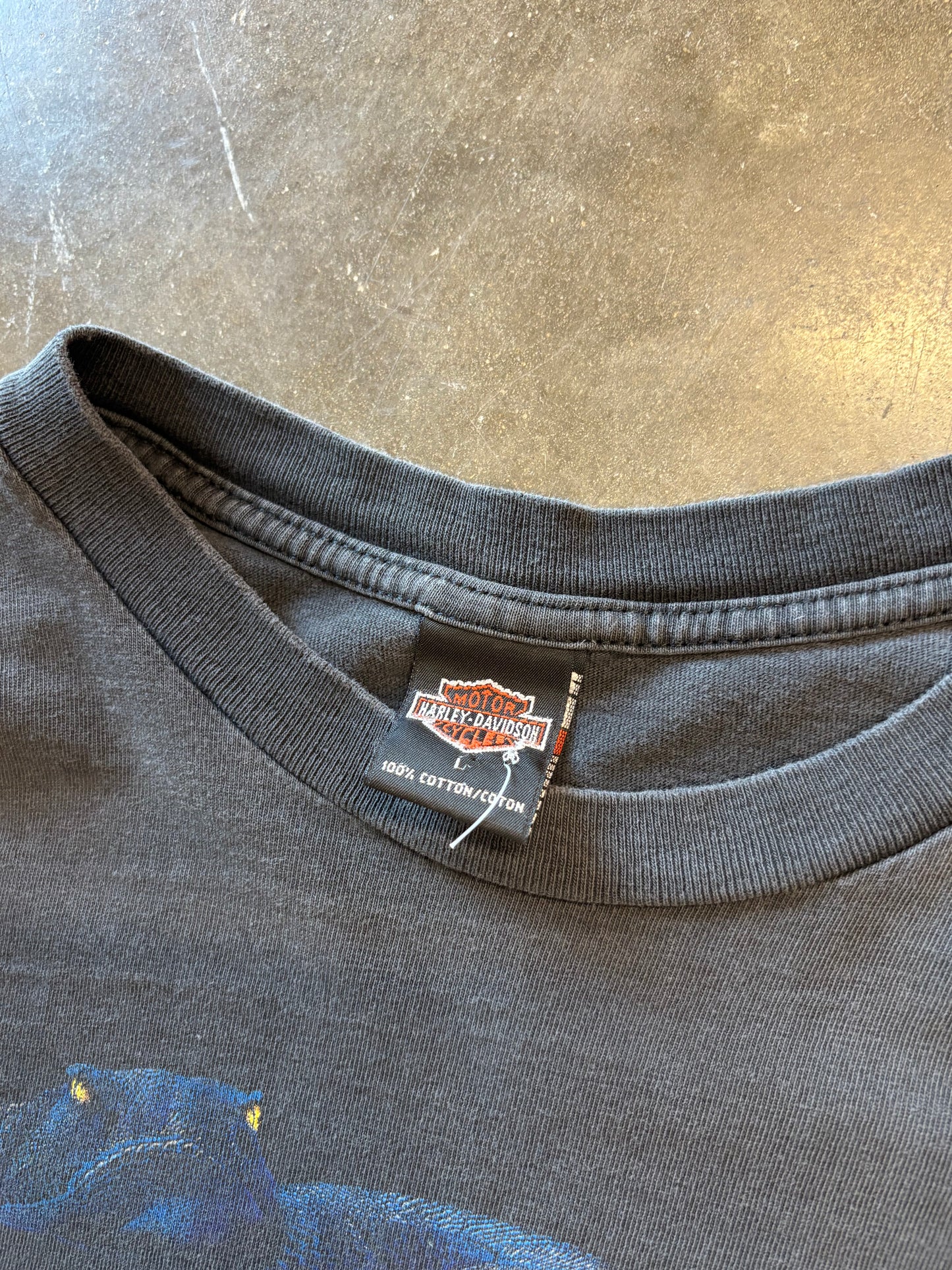 Vintage Harley Davidson snake shirt size large