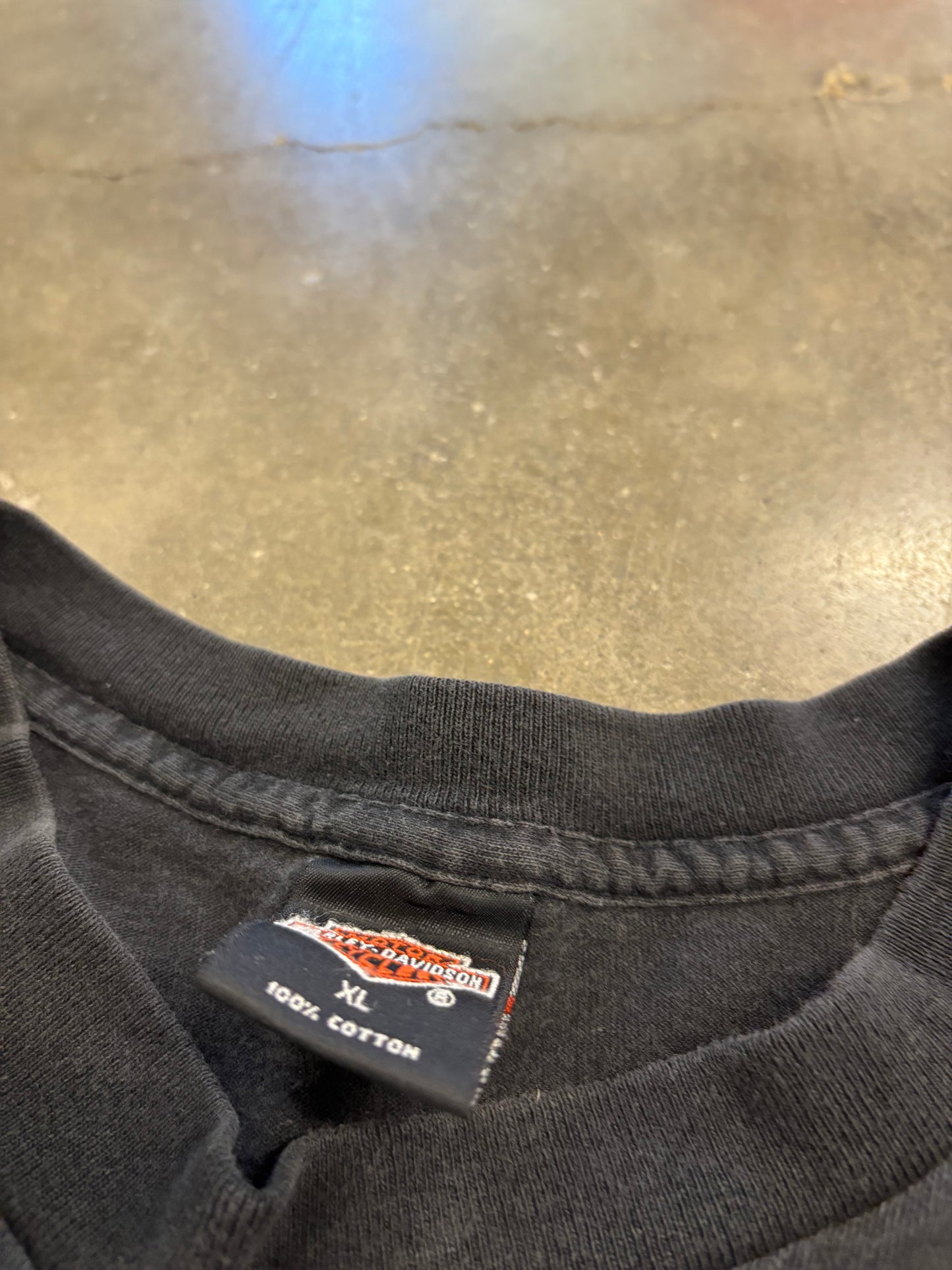 Vintage Harley Davidson Flaming Eagle shirt size xl