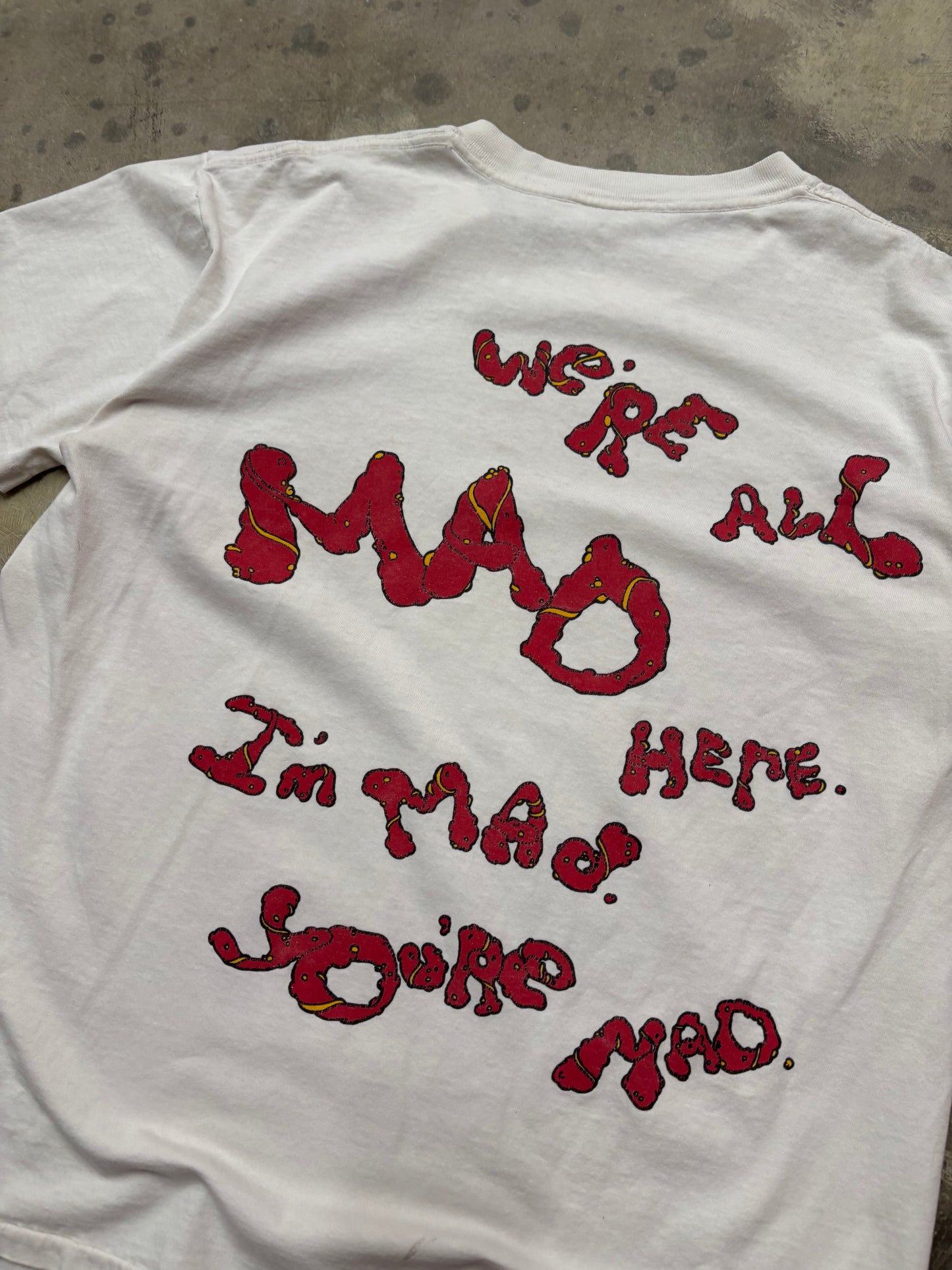 Vintage Alice In wonderland Cheshire Cat shirt size large