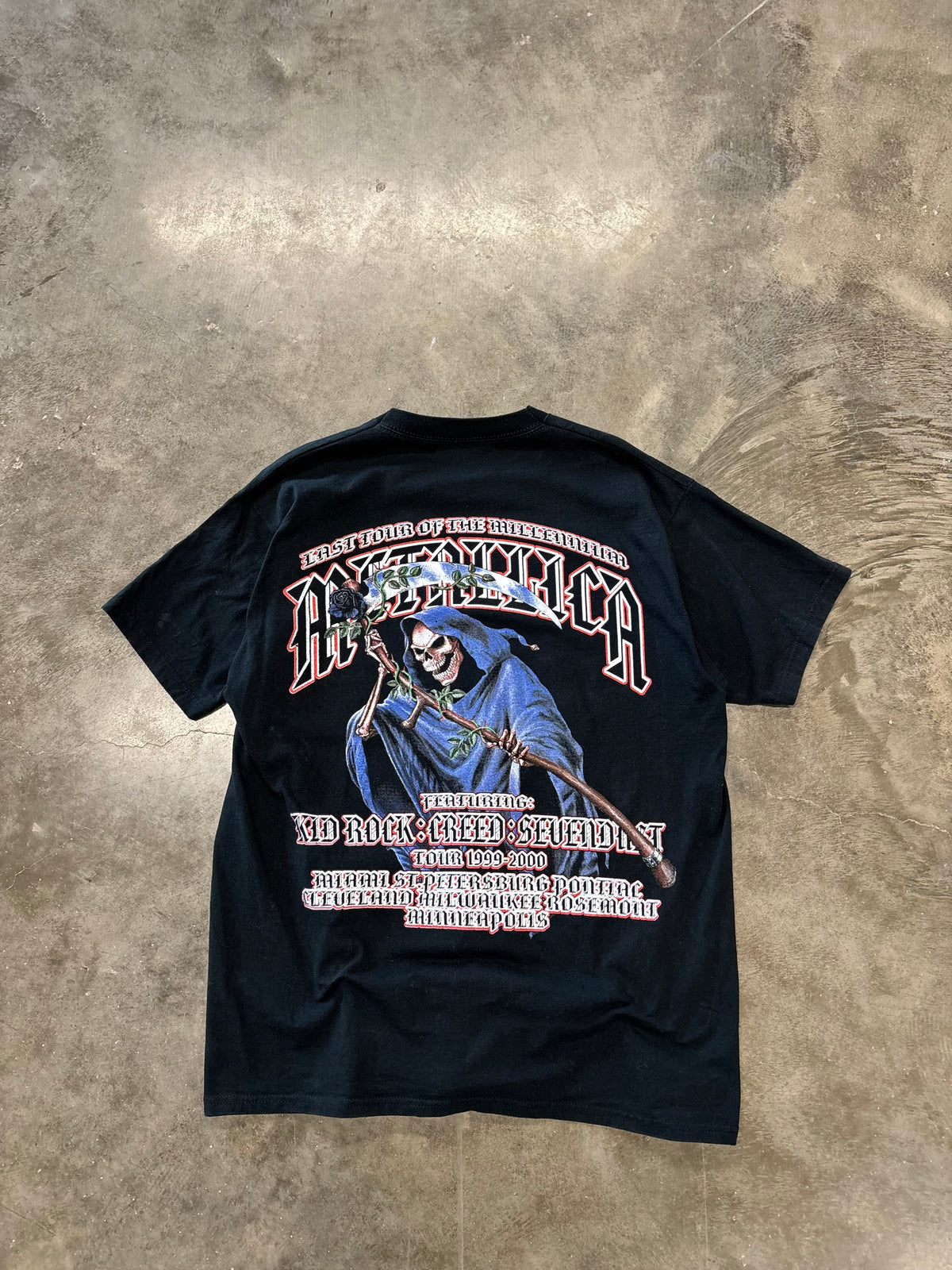 Vintage Metallica shirt size extra large