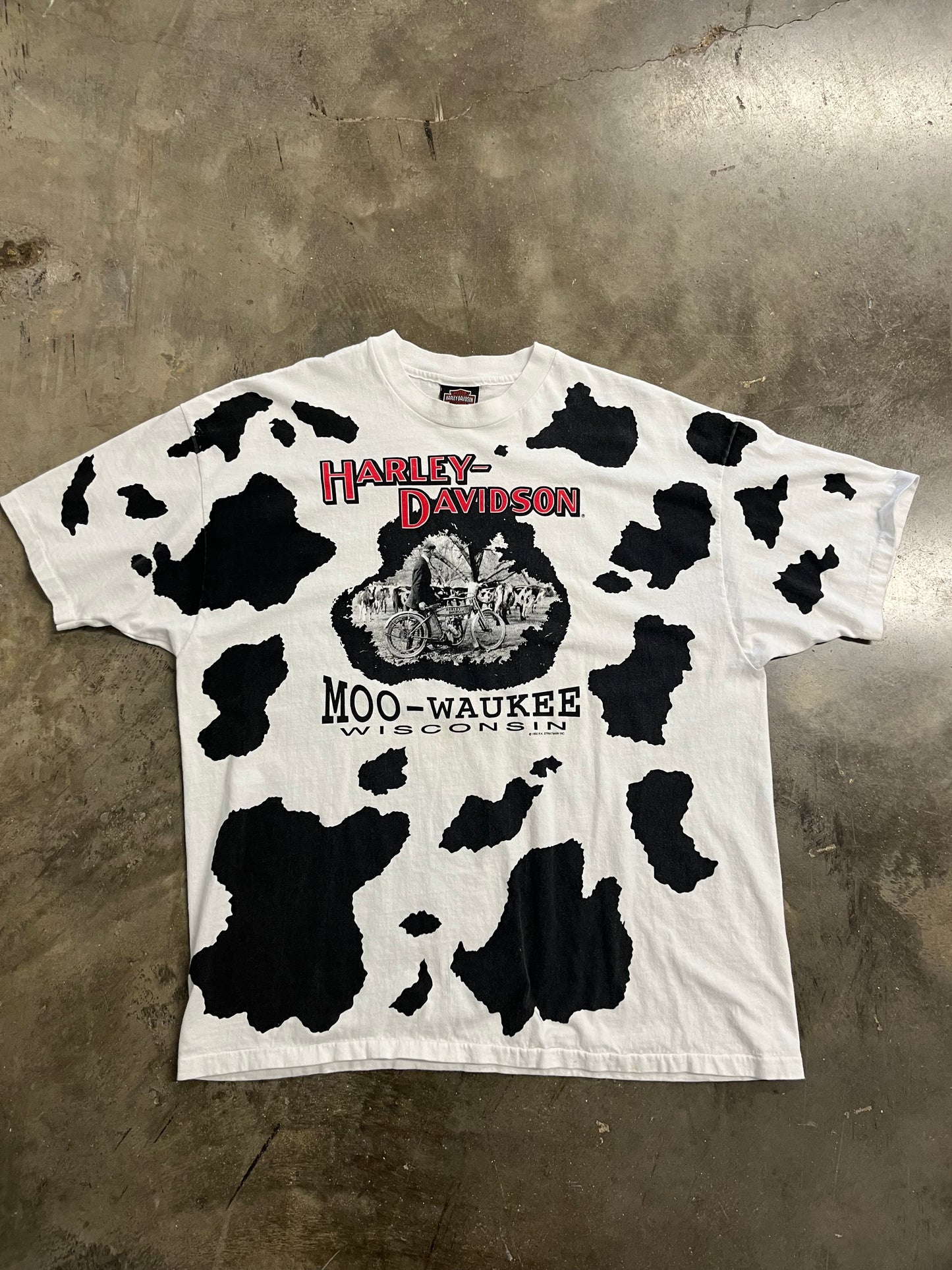 Vintage Harley Davidson Moowaukee shirt size XXL