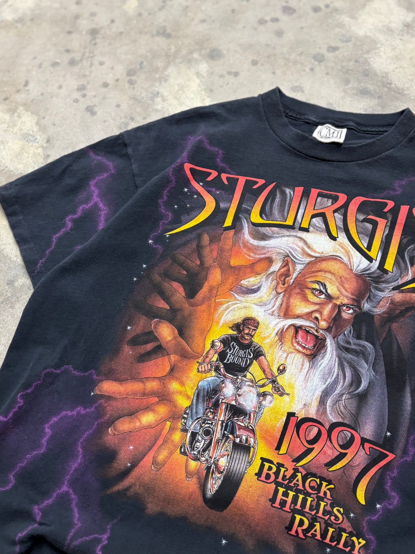 Vintage Sturgis 1997 Black Hills Rally shirt size large