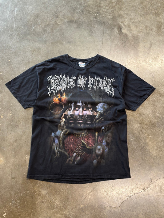 Vintage Cradle of filth  God Speed on the devils thunder shirt size large