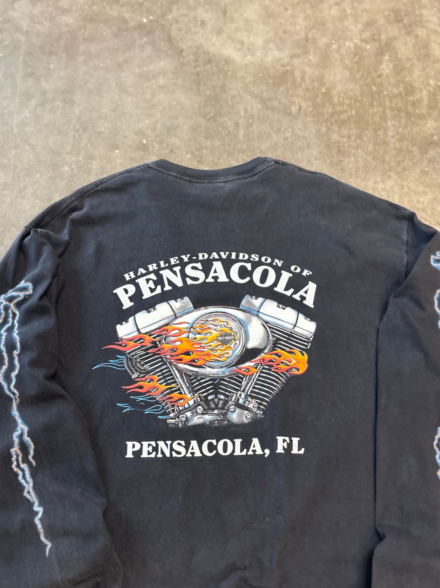 Vintage Harley Davidson Make some noise long sleeve size xl