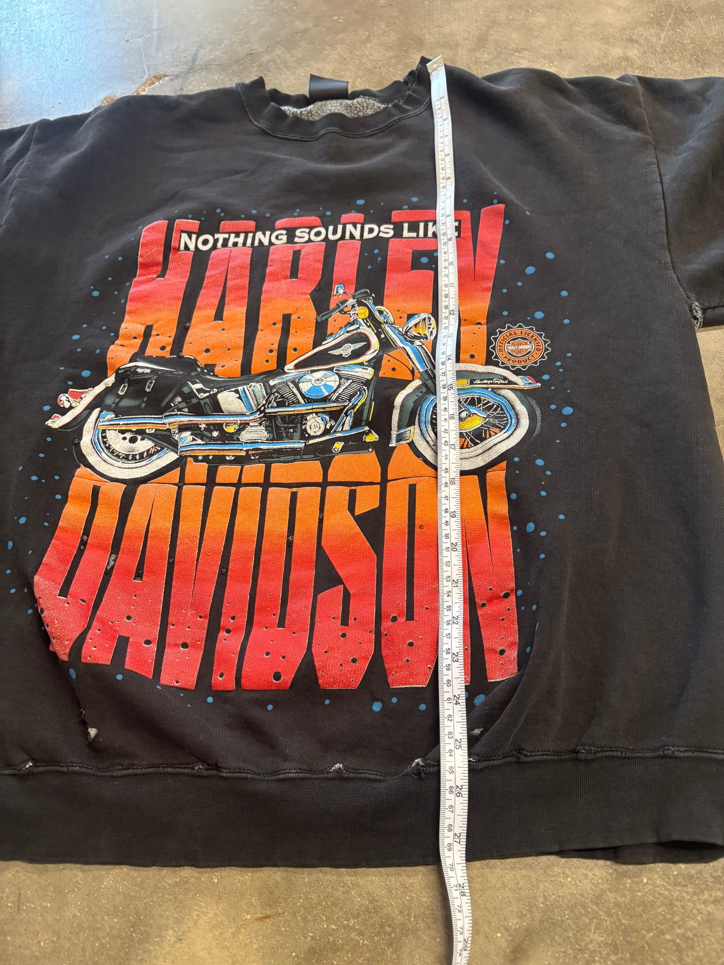 Vintage Harley Davidson nothing sounds sweatshirt size XL