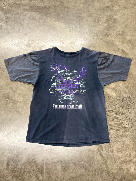 Vintage Harley Davidson Purple Lightning shirt size xl