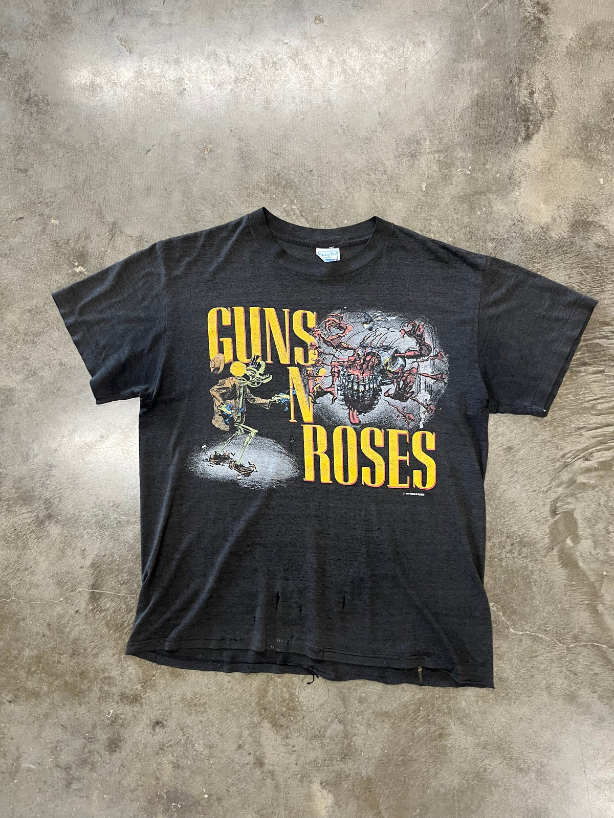 Vintage Guns N’ Roses banned logo shirt size extra large
