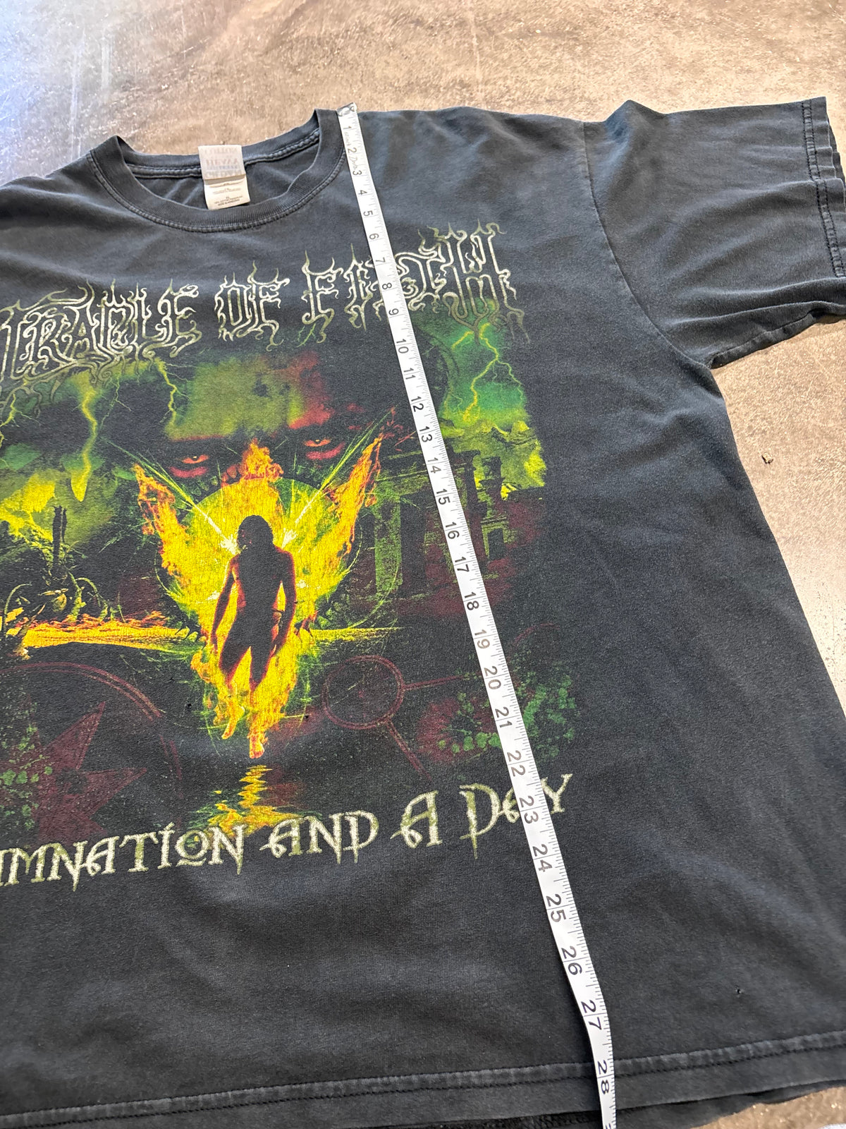 Vintage Cradle of Filth shirt size extra large