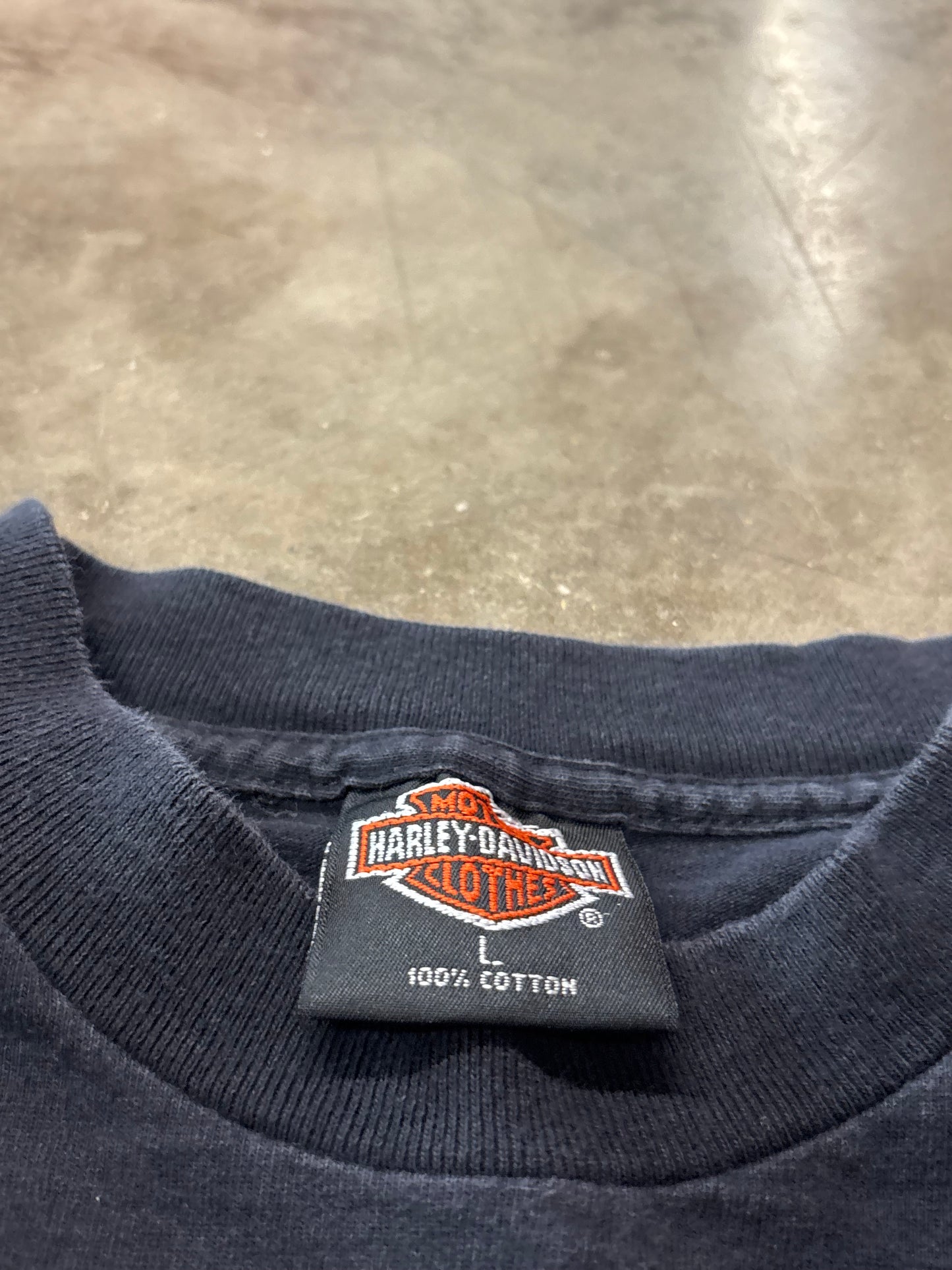 Vintage Harley Davidson wolf shirt size large