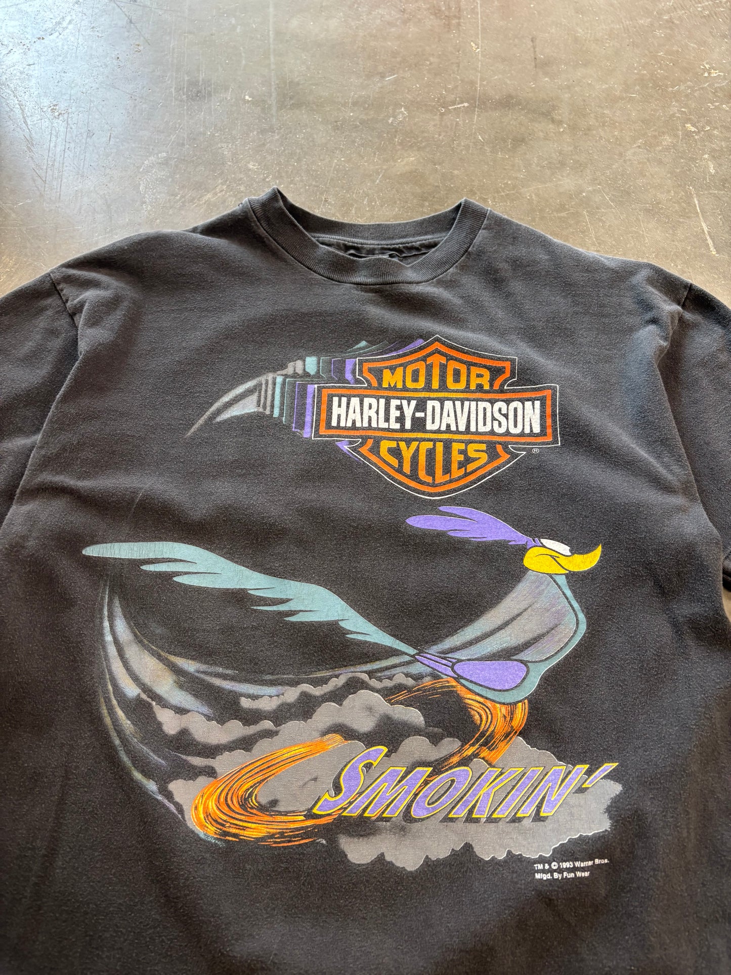 Vintage Harley Davidson Roadrunner shirt size large