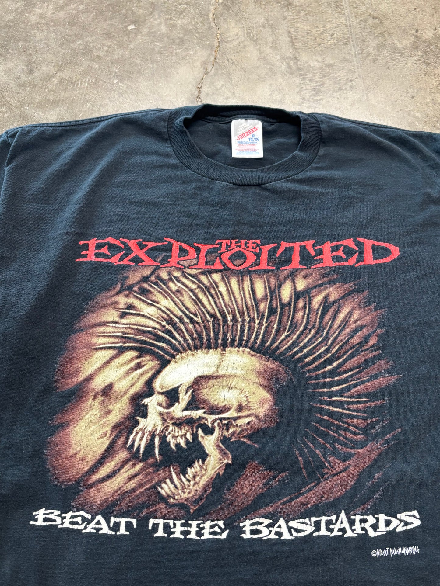 Vintage Exploited band shirt size xl