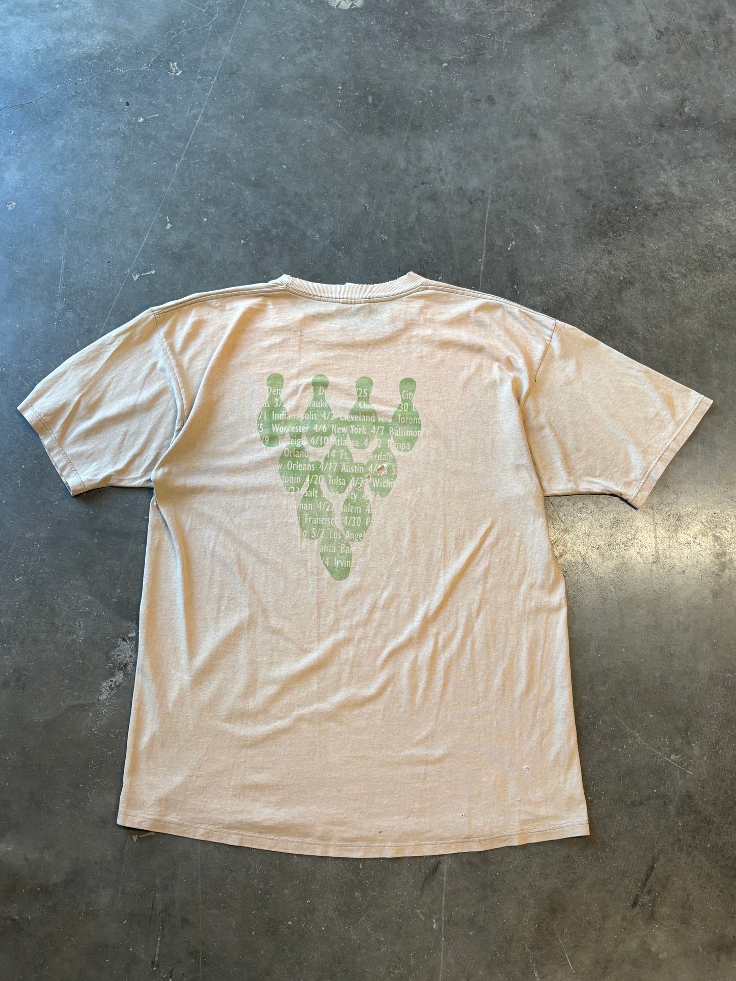Vintage Foo Fighters bowling pins shirt size XL