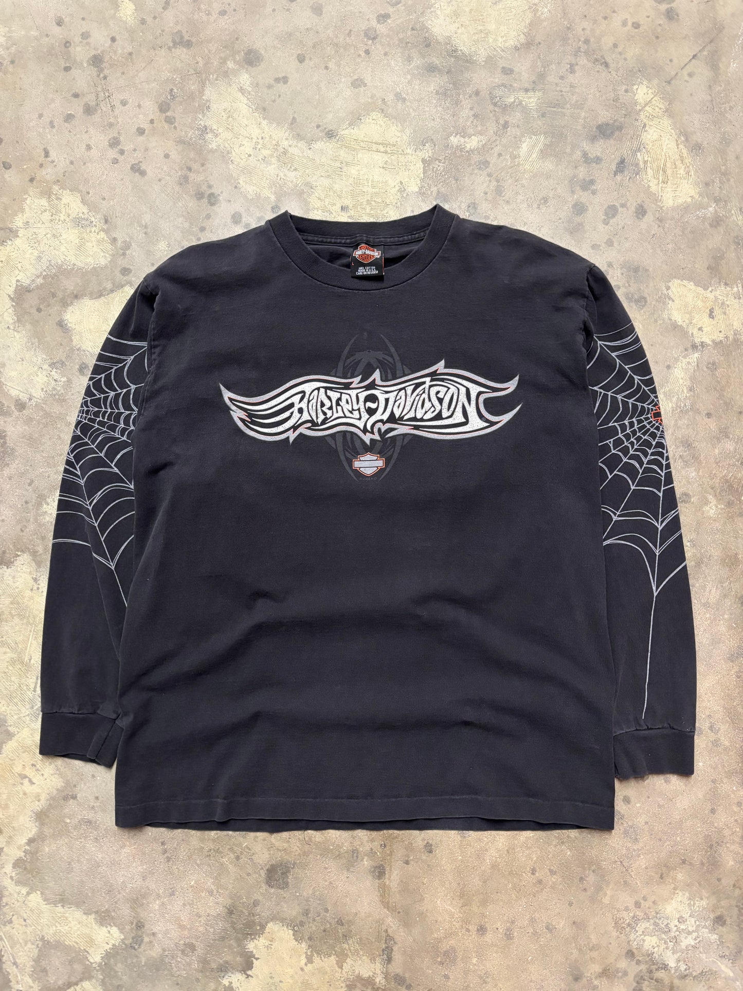Vintage Harley Davidson Spidwerweb shirt size large