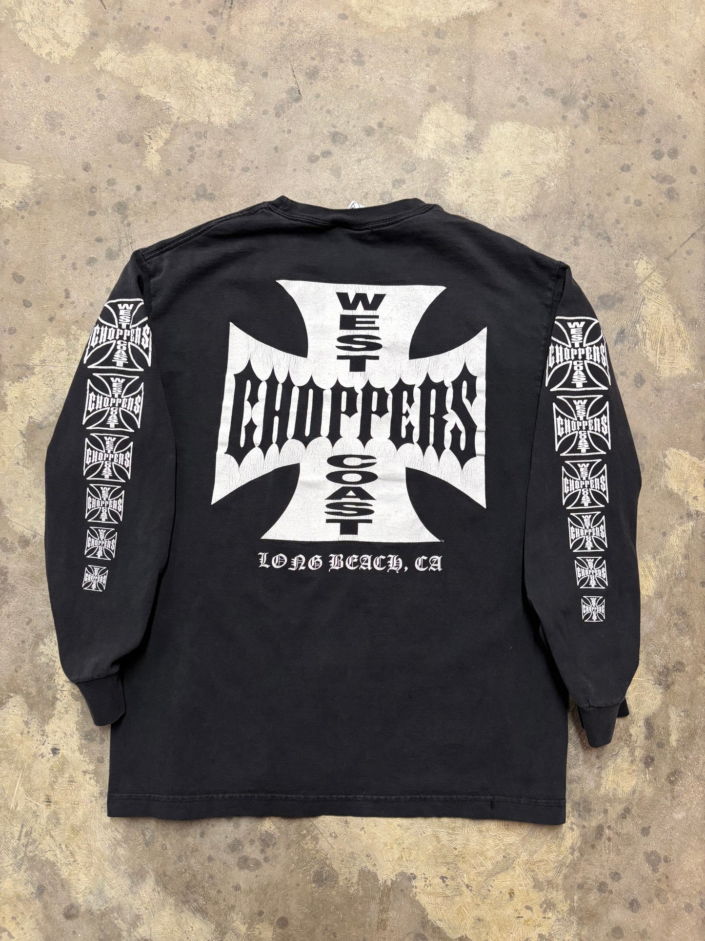 Vintage West Coast Choppers long sleeve shirt size large