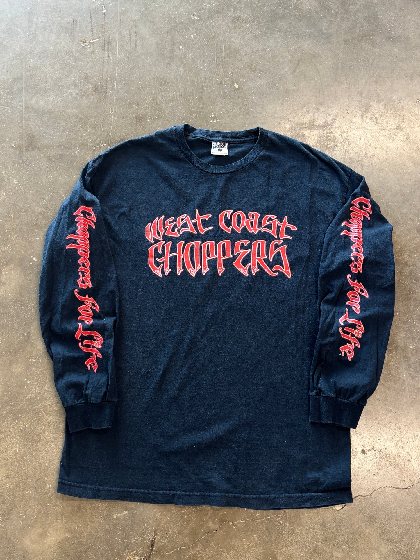 Vintage WCC script long sleeve size xl