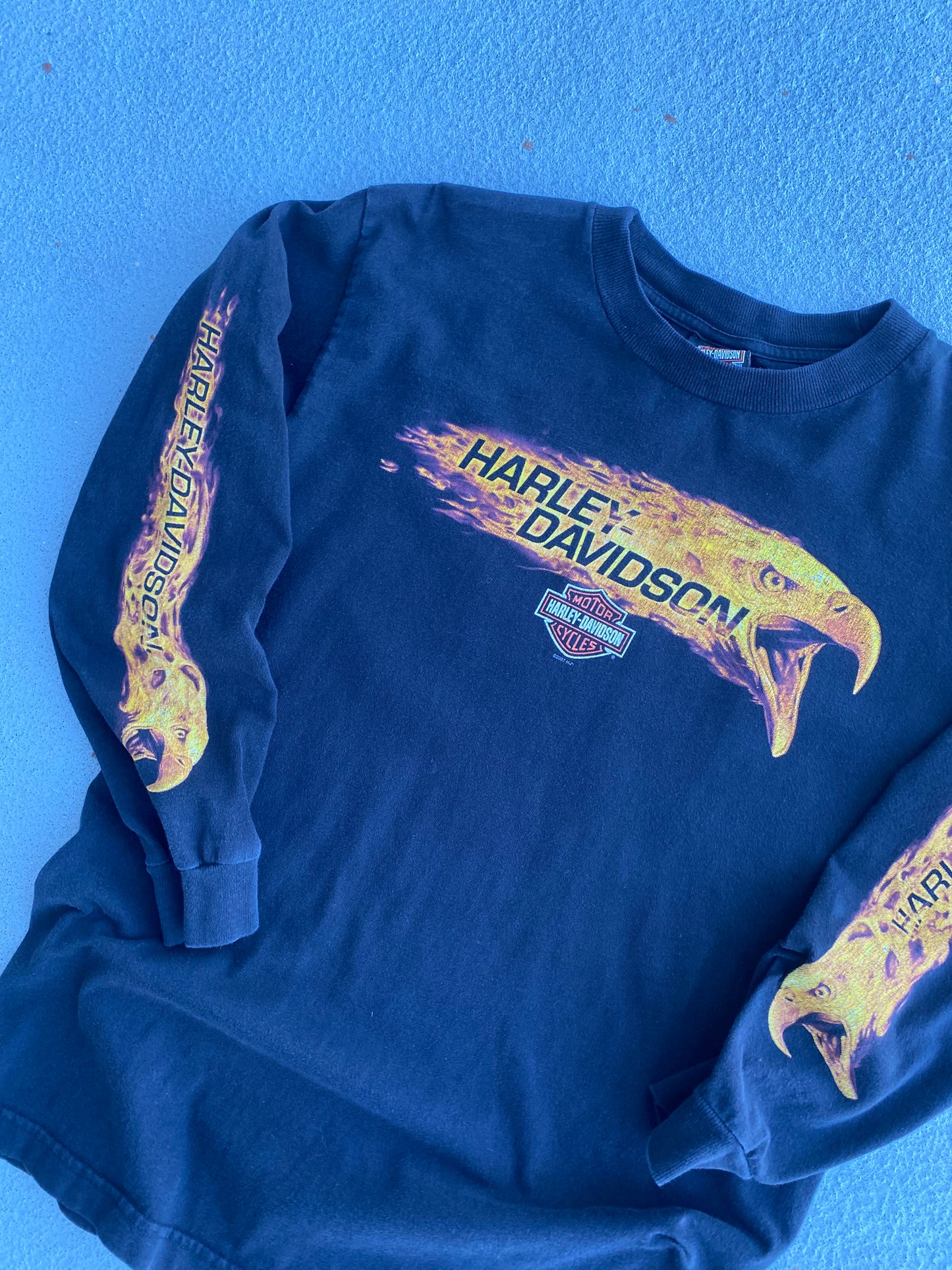 screaming Eagle Harley long sleeve size medium shirt