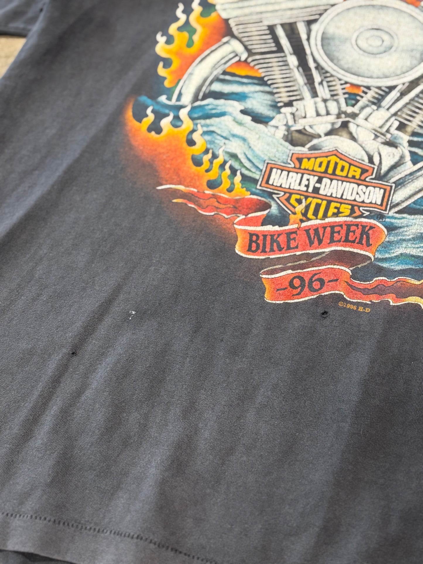 Vintage Harley Davidson Daytona bike week shirt size large