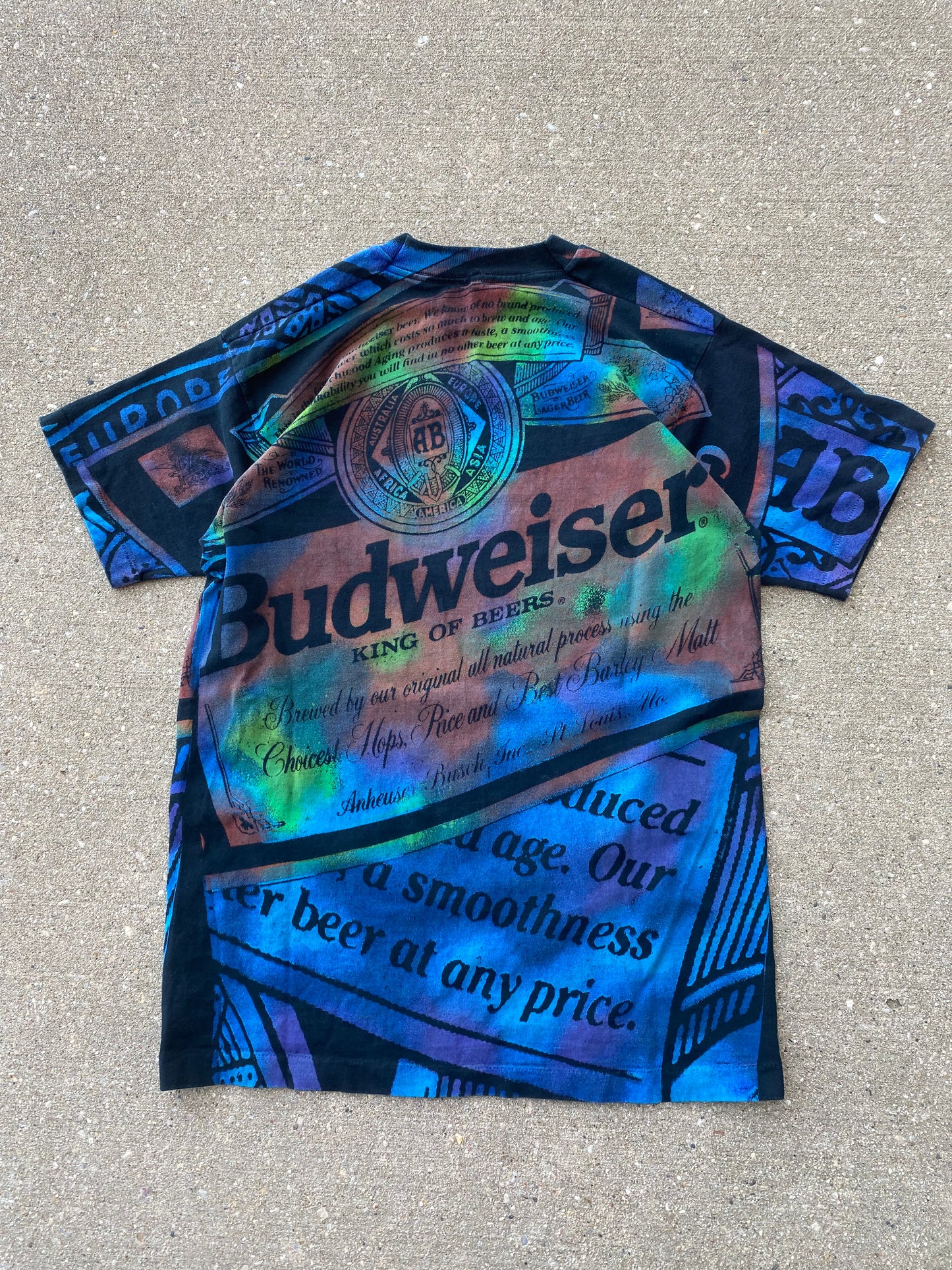 Vintage Budweiser Rainbow AOP