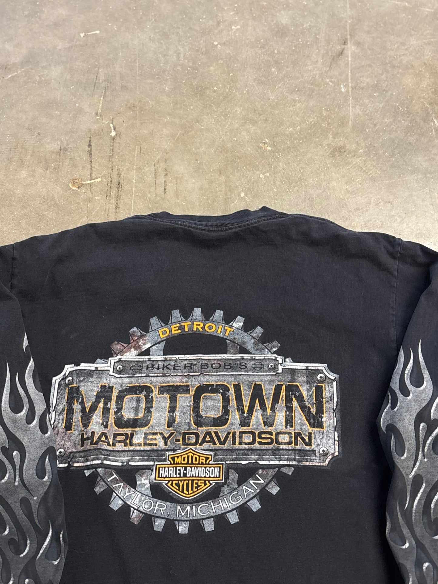 Harley Davidson Chrome long sleeve size xl