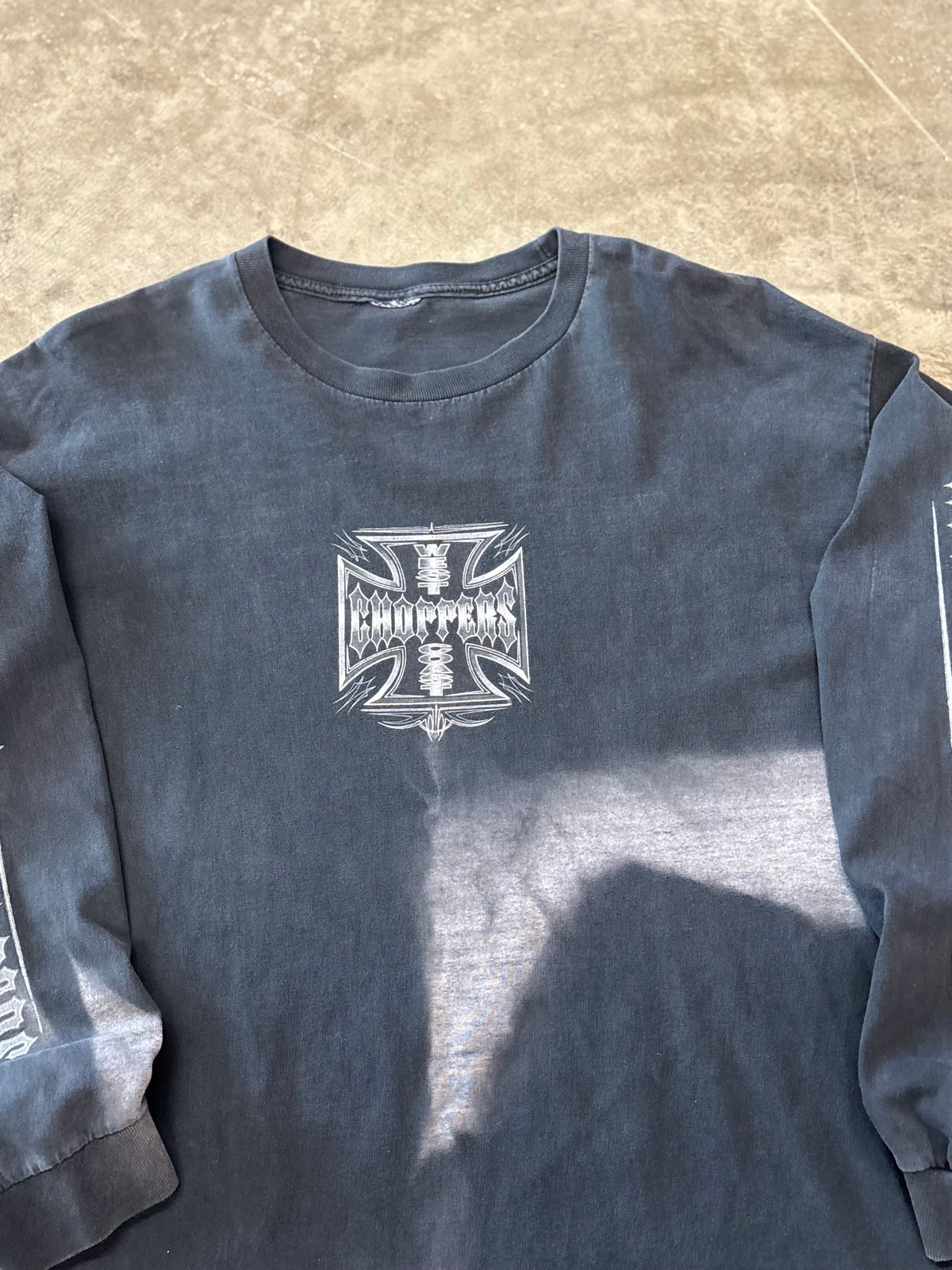 Vintage WCC faded out chrome long sleeve size large