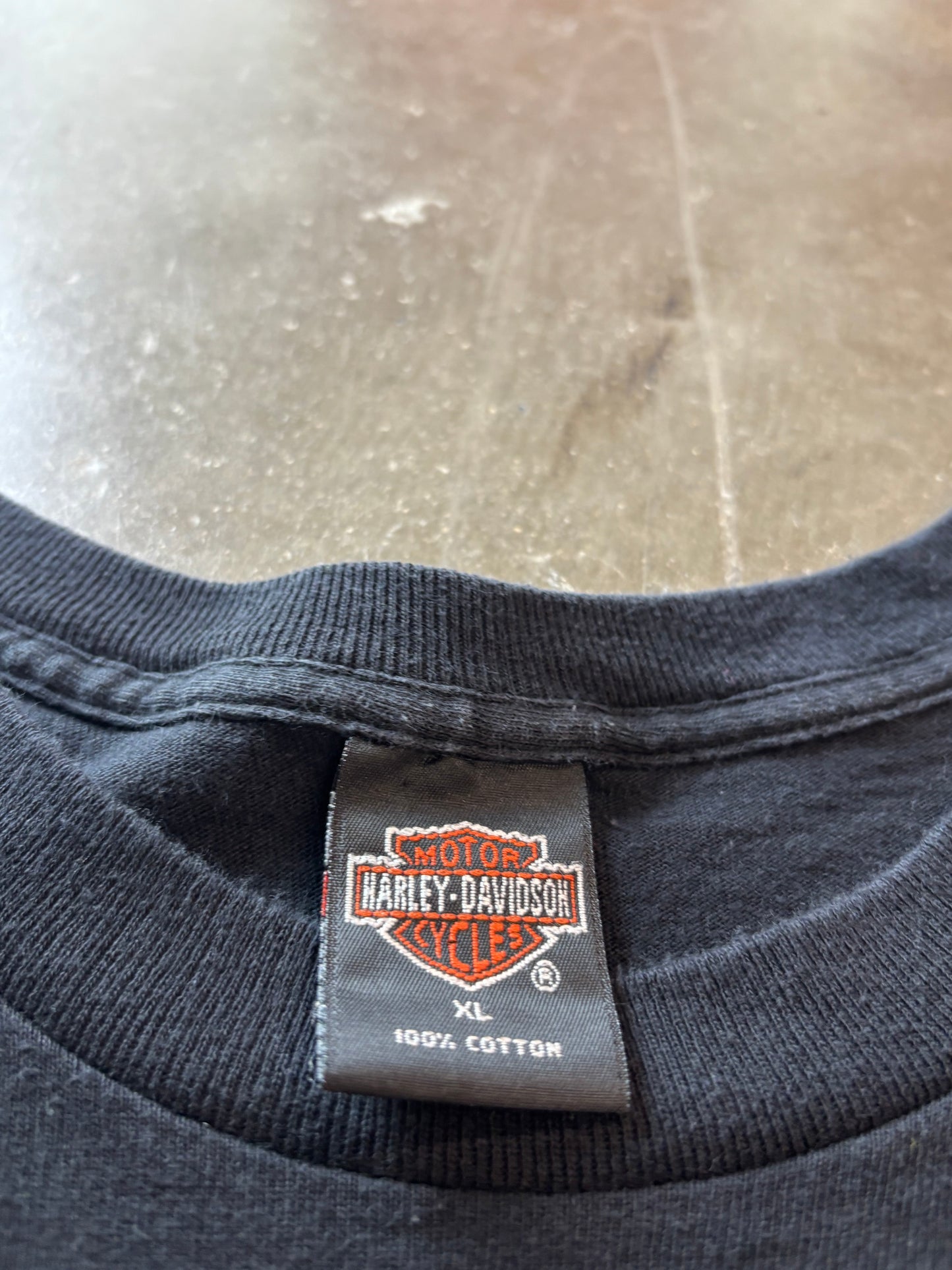 Vintage Harley Davidson crimson shield shirt size XL