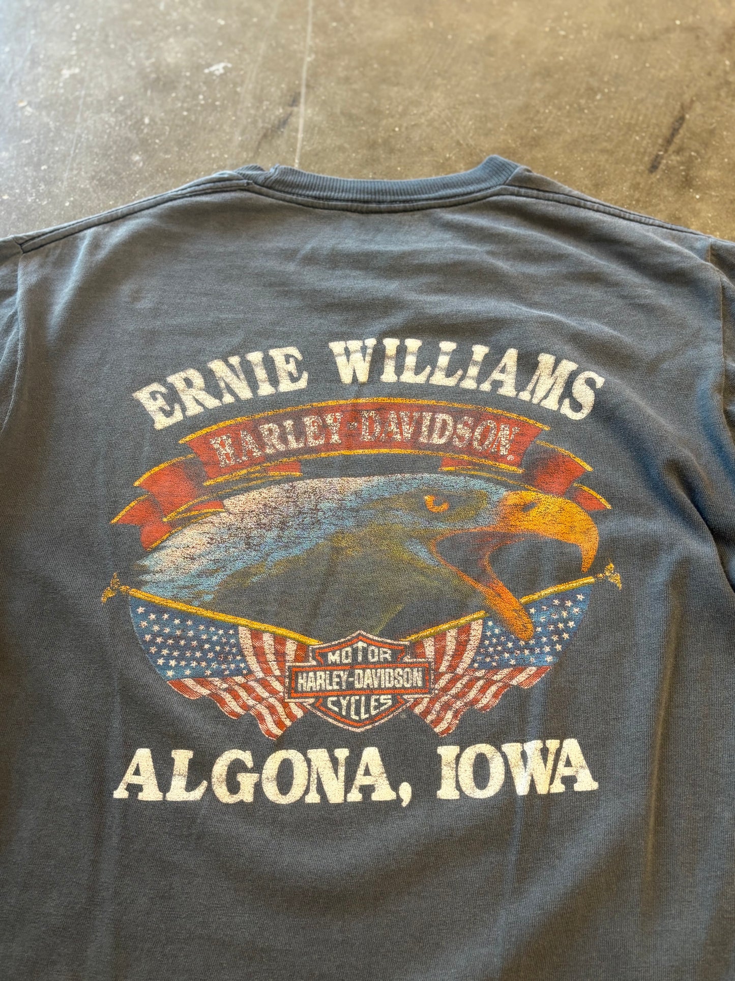 Vintage Harley Davidson Eat Dust Harley Fader shirt size medium