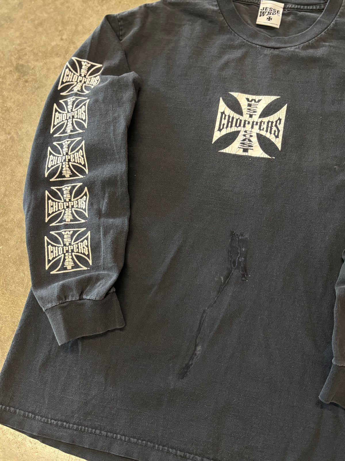 Vintage west coast choppers long sleeve size large